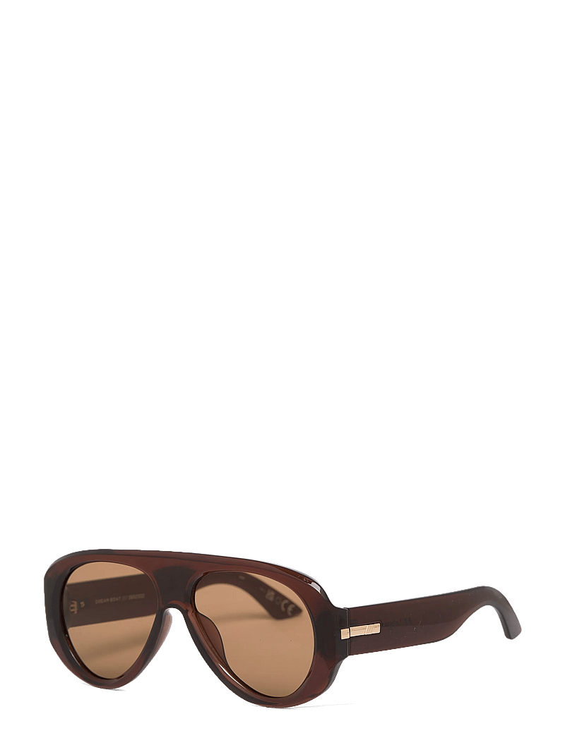Le Specs - DREAM BOAT - pilot - cocoa w/ light brown mono lens - 1