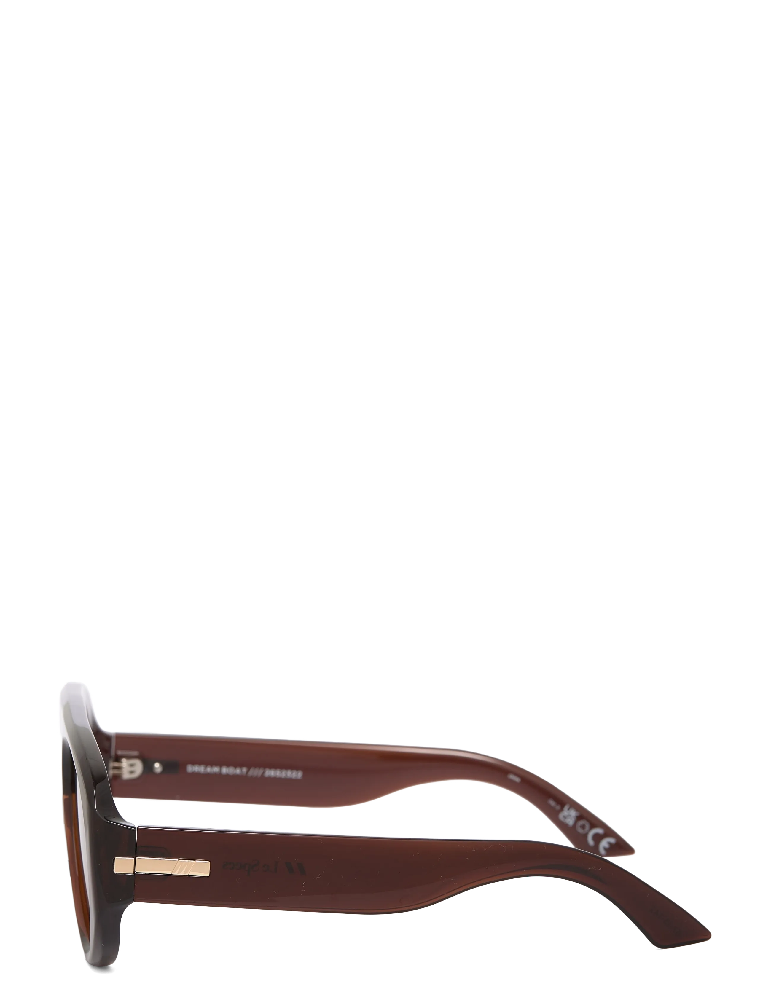 Le Specs - DREAM BOAT - cocoa w/ light brown mono lens - 3