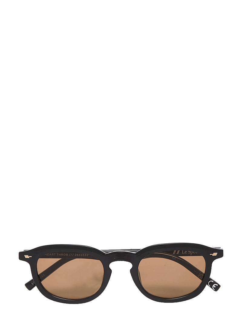 Le Specs - HEART THROB - runde form - black w/ light brown mono lens - 1