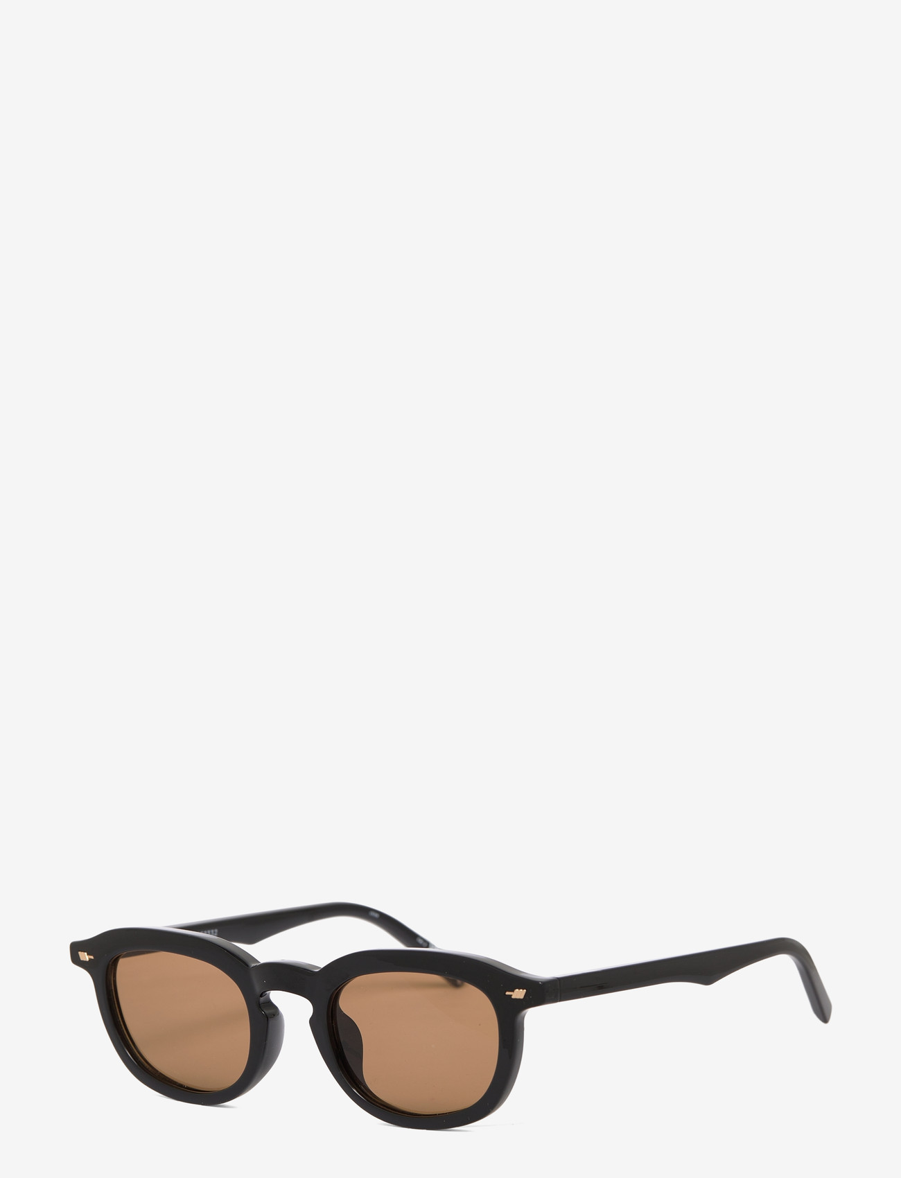Le Specs - HEART THROB - runde form - black w/ light brown mono lens - 2