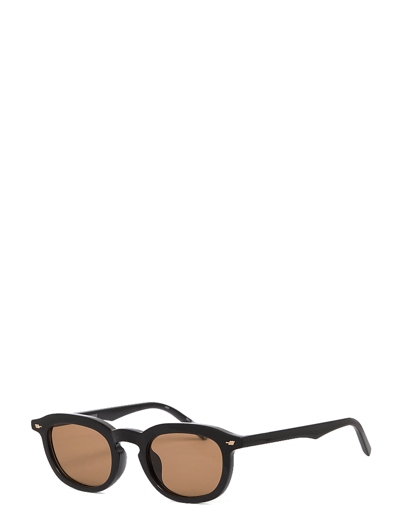 Le Specs - HEART THROB - runde form - black w/ light brown mono lens - 2