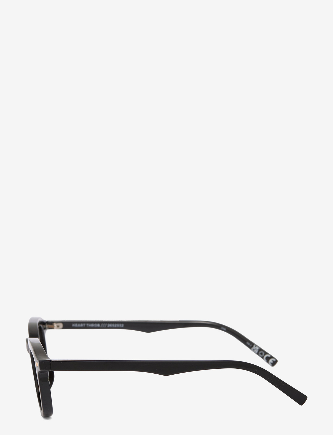 Le Specs - HEART THROB - runde form - black w/ light brown mono lens - 3