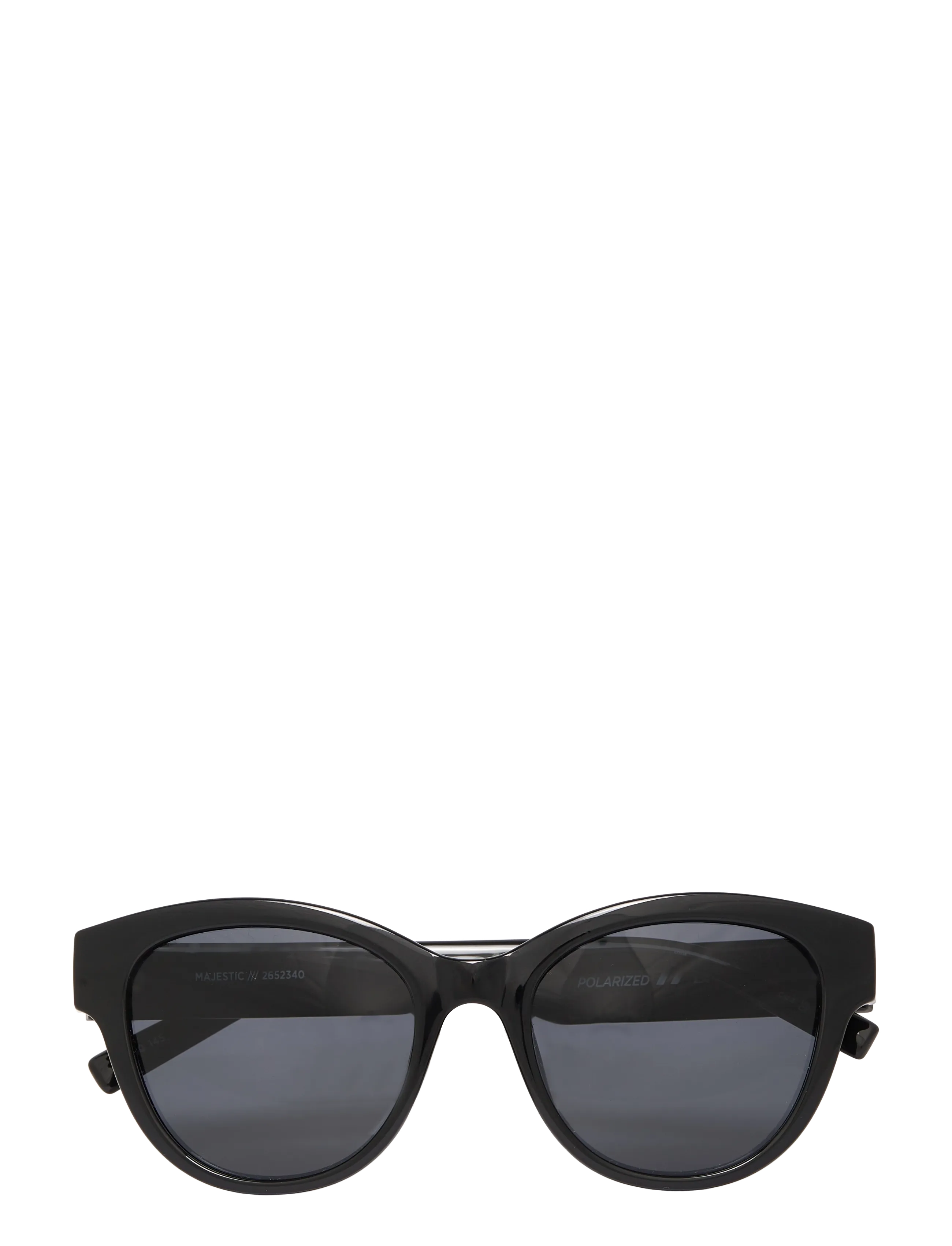 Le Specs MAJESTIC *POLARIZED* - Le Specs - BLACK W/ SMOKE MONO *POLARIZED* LENS / black