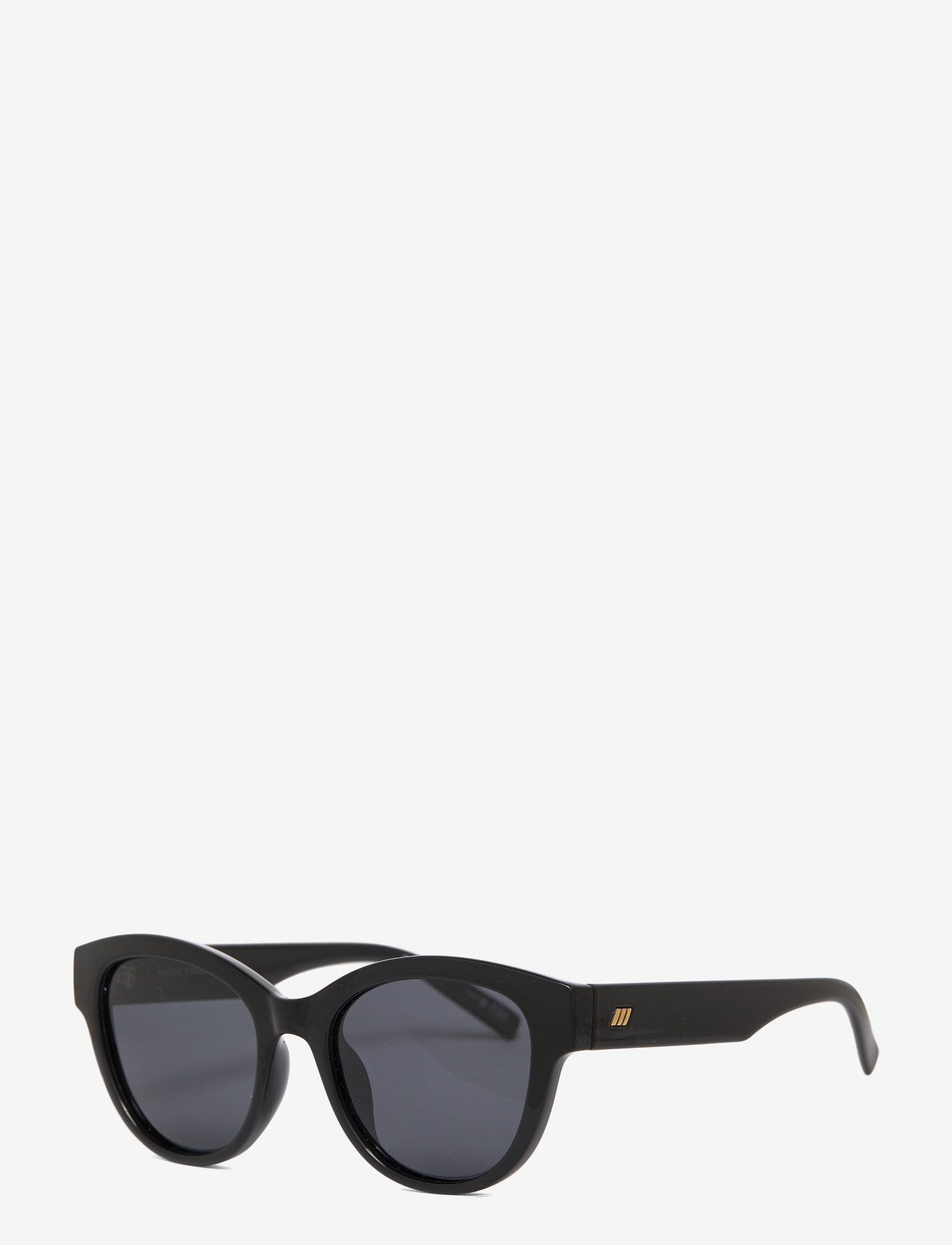 Le Specs - MAJESTIC *POLARIZED* - d-shaped solbriller - black w/ smoke mono *polarized* lens - 2