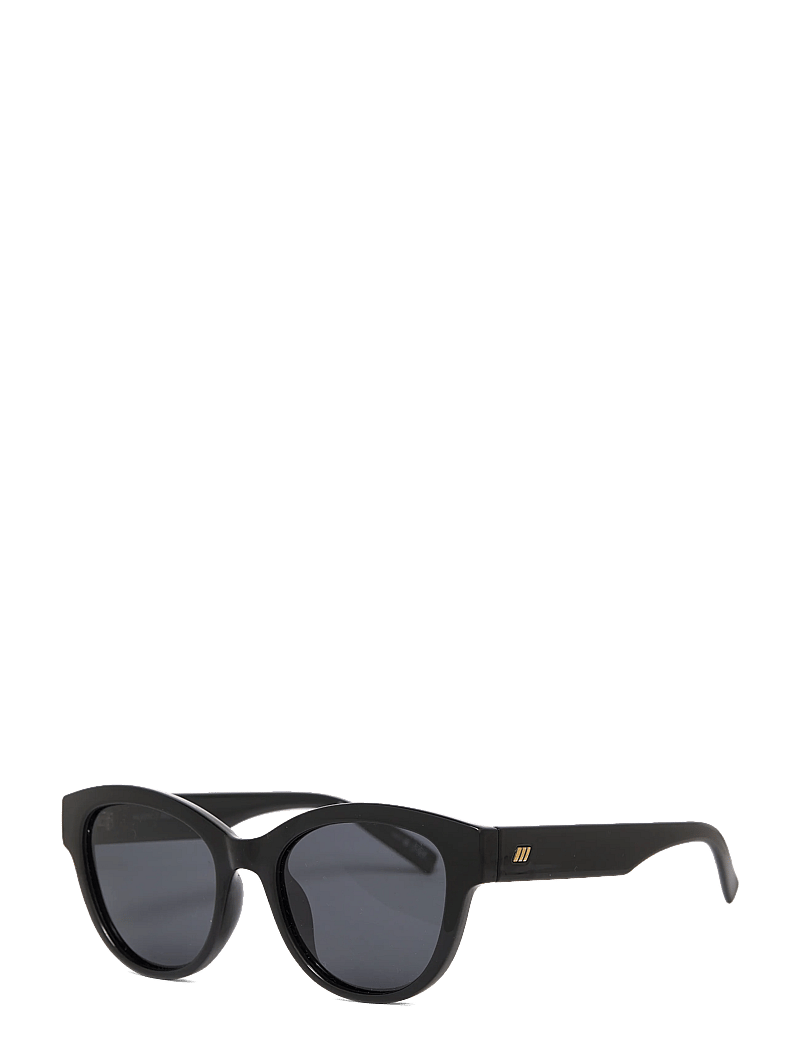 Le Specs - MAJESTIC *POLARIZED* - d-shaped solbriller - black w/ smoke mono *polarized* lens - 2