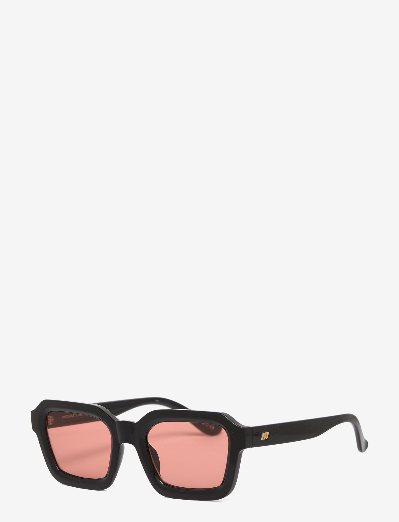 Le Specs - IMPOSSIBLE - firkantet innfatning - black w/ cinnamon tint lens - 2
