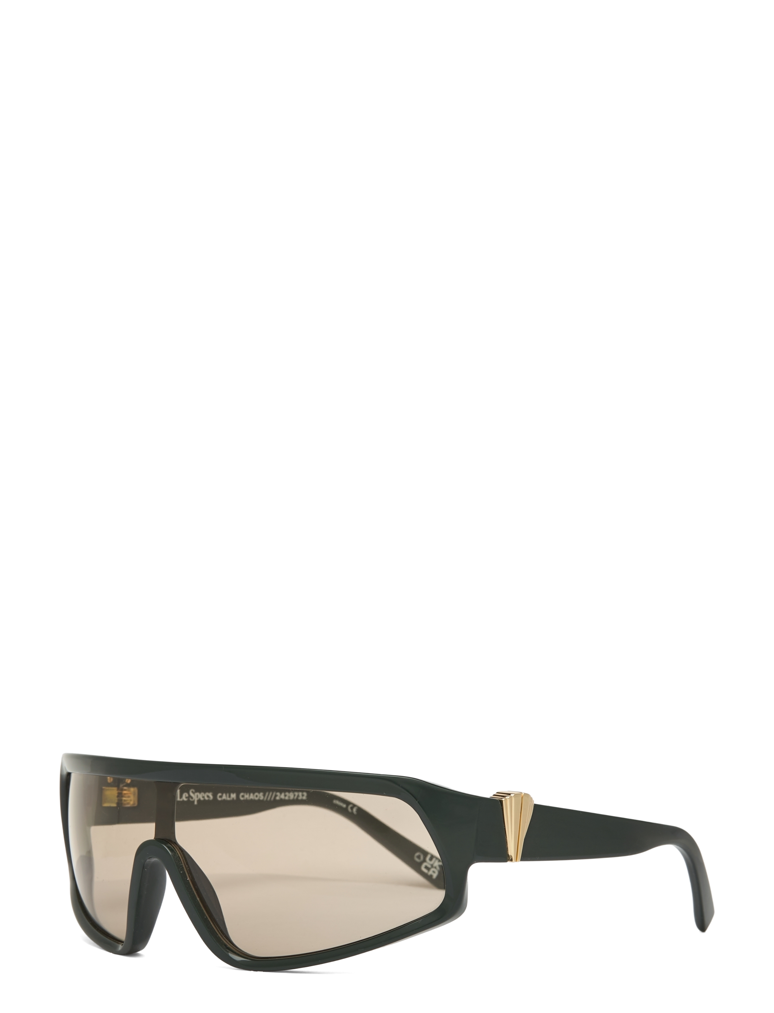 Le Specs - LE SUSTAIN - CALM CHAOS - d formos - dark khaki w/ umber tint lens - 2