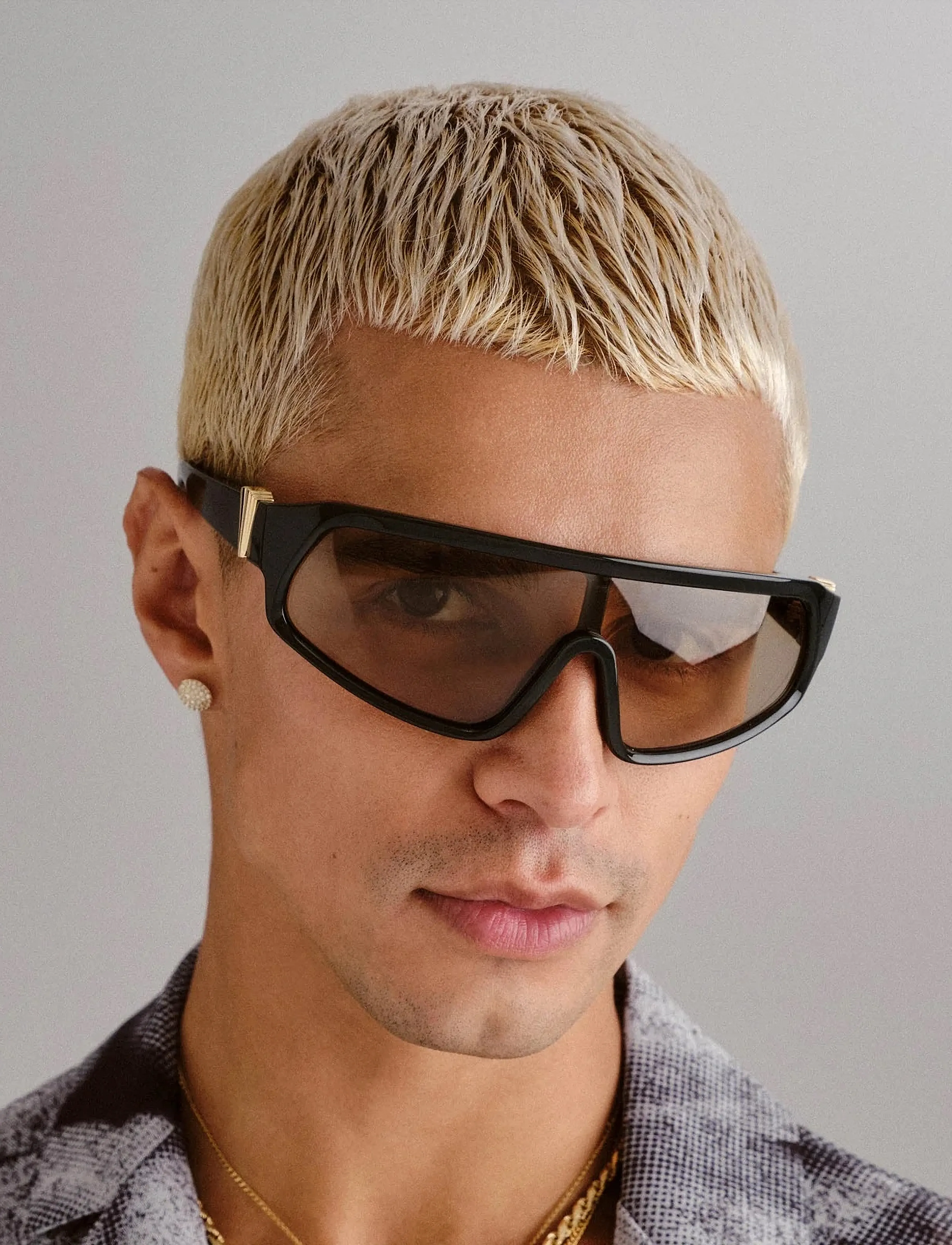 Le Specs - LE SUSTAIN - CALM CHAOS - d formos - dark khaki w/ umber tint lens - 4