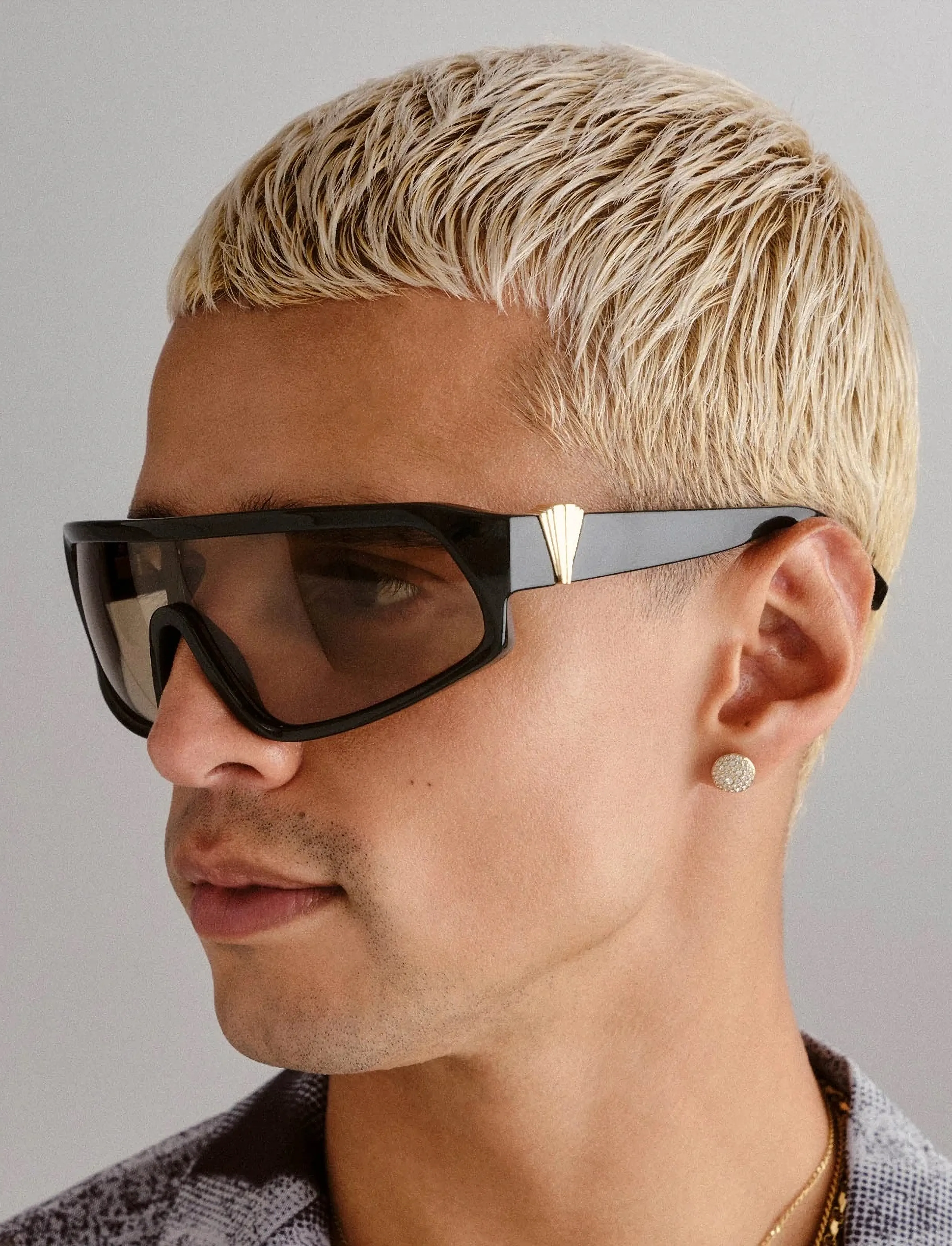 Le Specs - LE SUSTAIN - CALM CHAOS - d formos - dark khaki w/ umber tint lens - 5