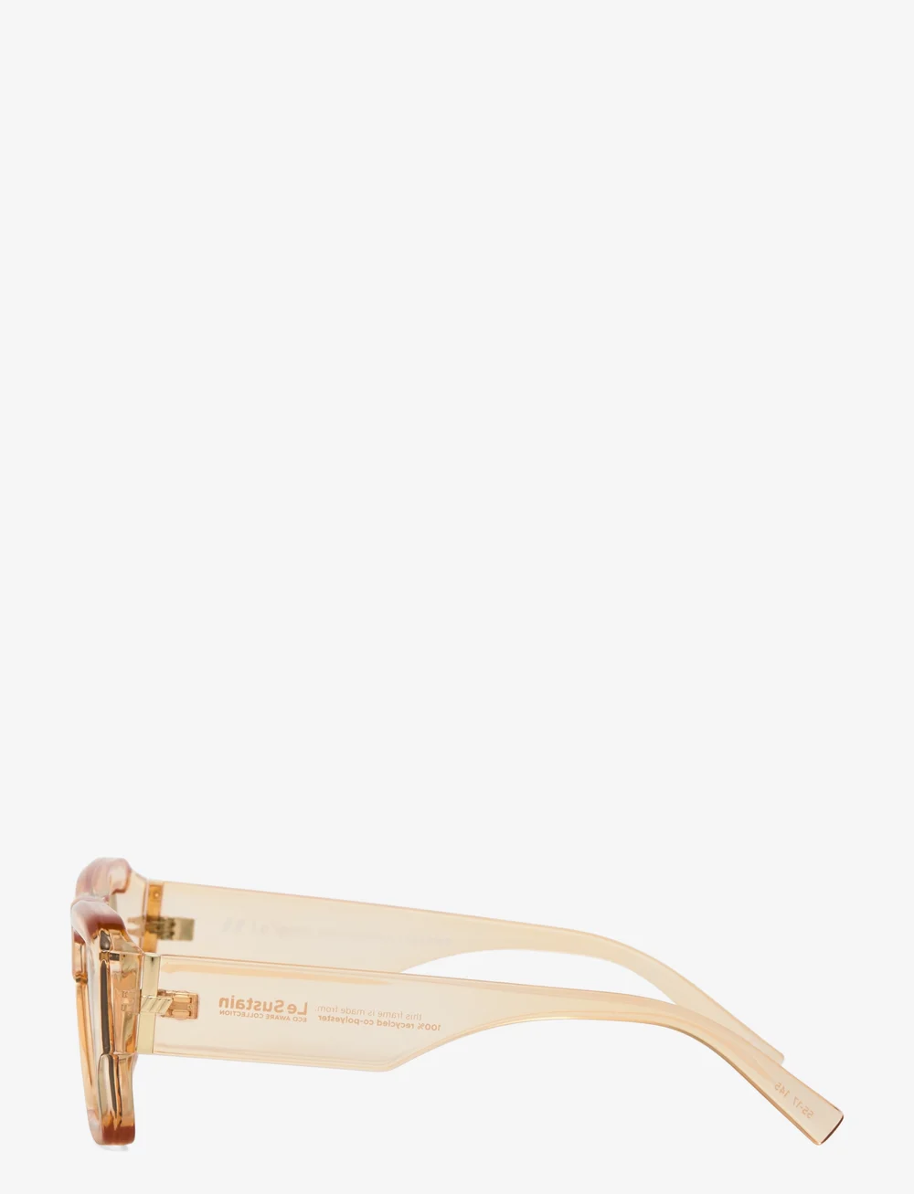 Le Specs - LE SUSTAIN - POLYGRAPH - d-form - sand w/ moss tint lens - 3