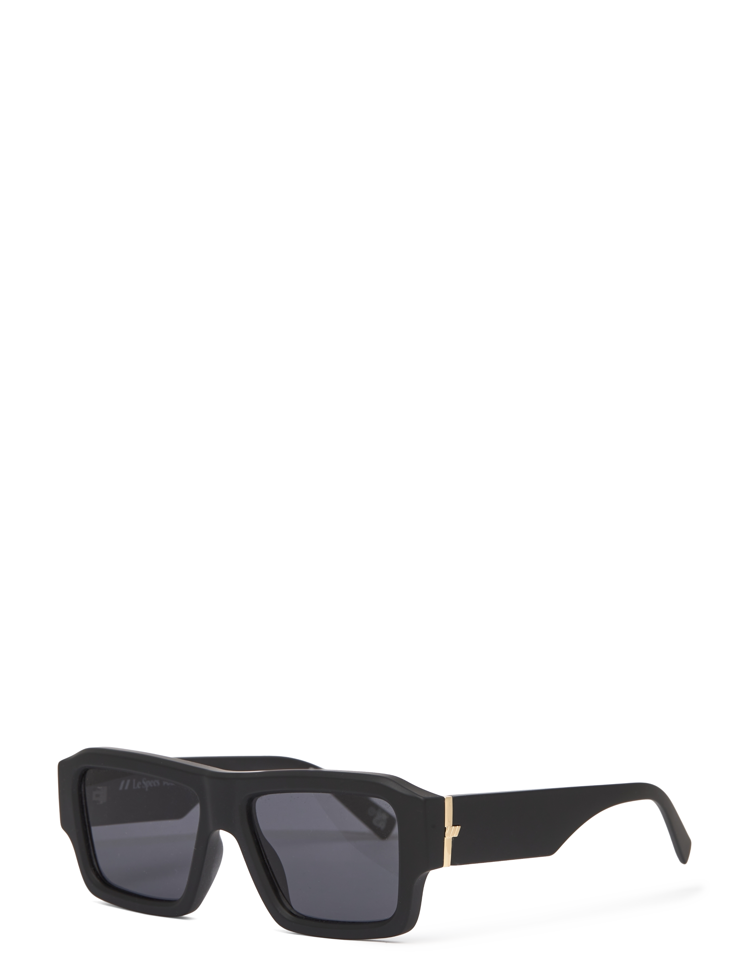 Le Specs - LE SUSTAIN - POLYGRAPH - kvadratiniai rėmeliai - matte black w/ smoke mono lens - 2