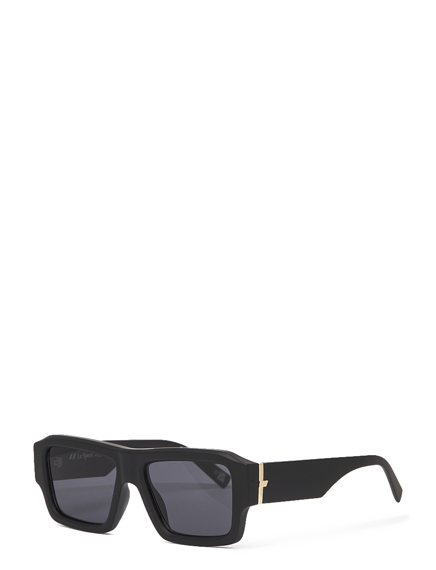Le Specs - LE SUSTAIN - POLYGRAPH - kandilised päikeseprillid - matte black w/ smoke mono lens - 2