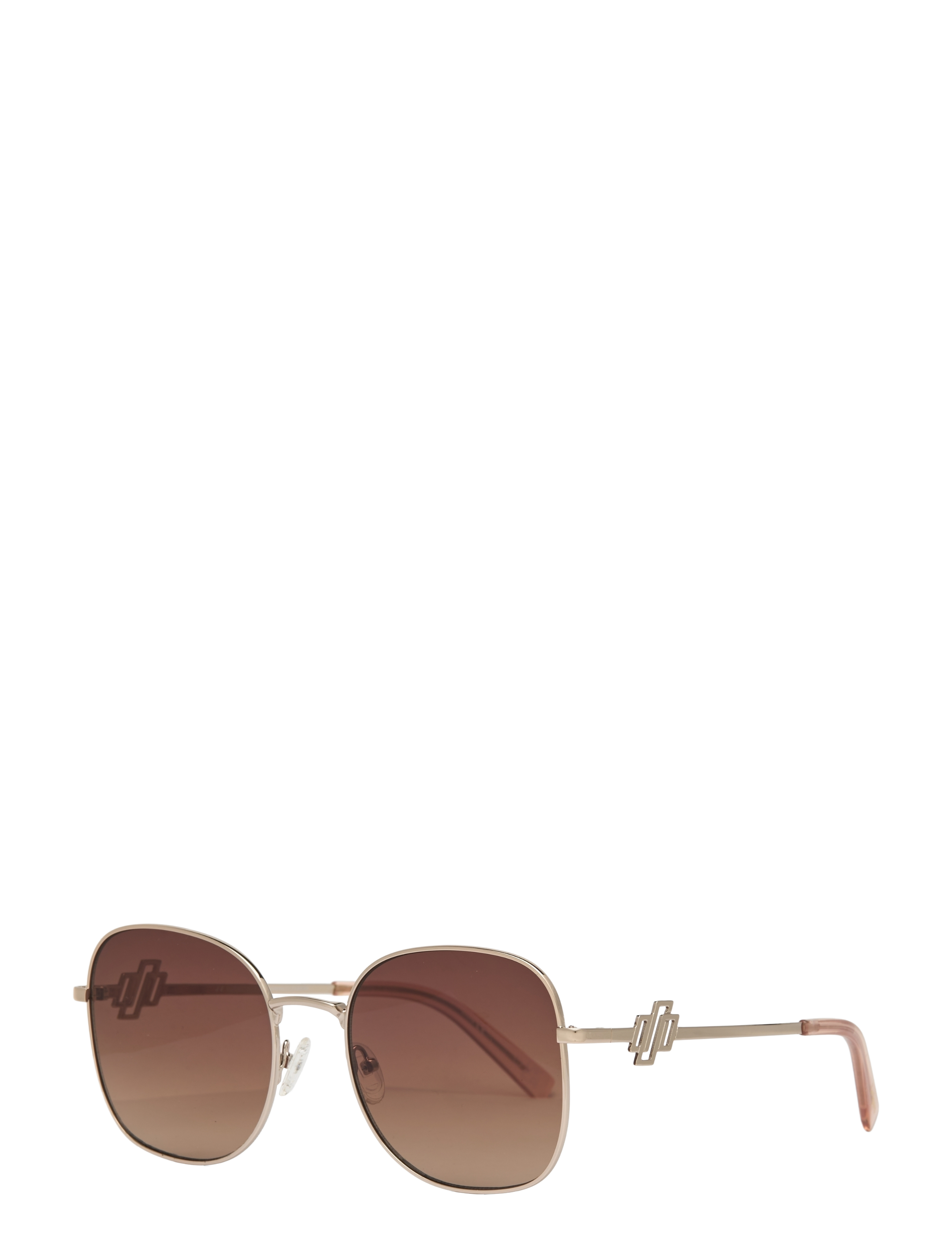 Le Specs - LE SUSTAIN - METAMORPHOSIS - ar apaļu rāmi - bright gold w/ brown grad lens - 2