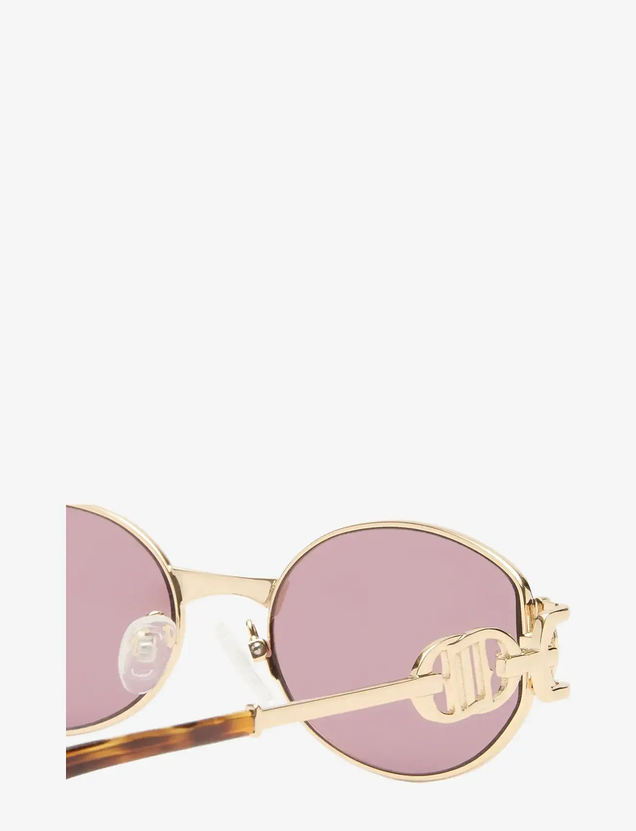 Le Specs - LE SUSTAIN - THE FORBIDDEN - ronde - bright gold w/ smokey brown mono lens - 3