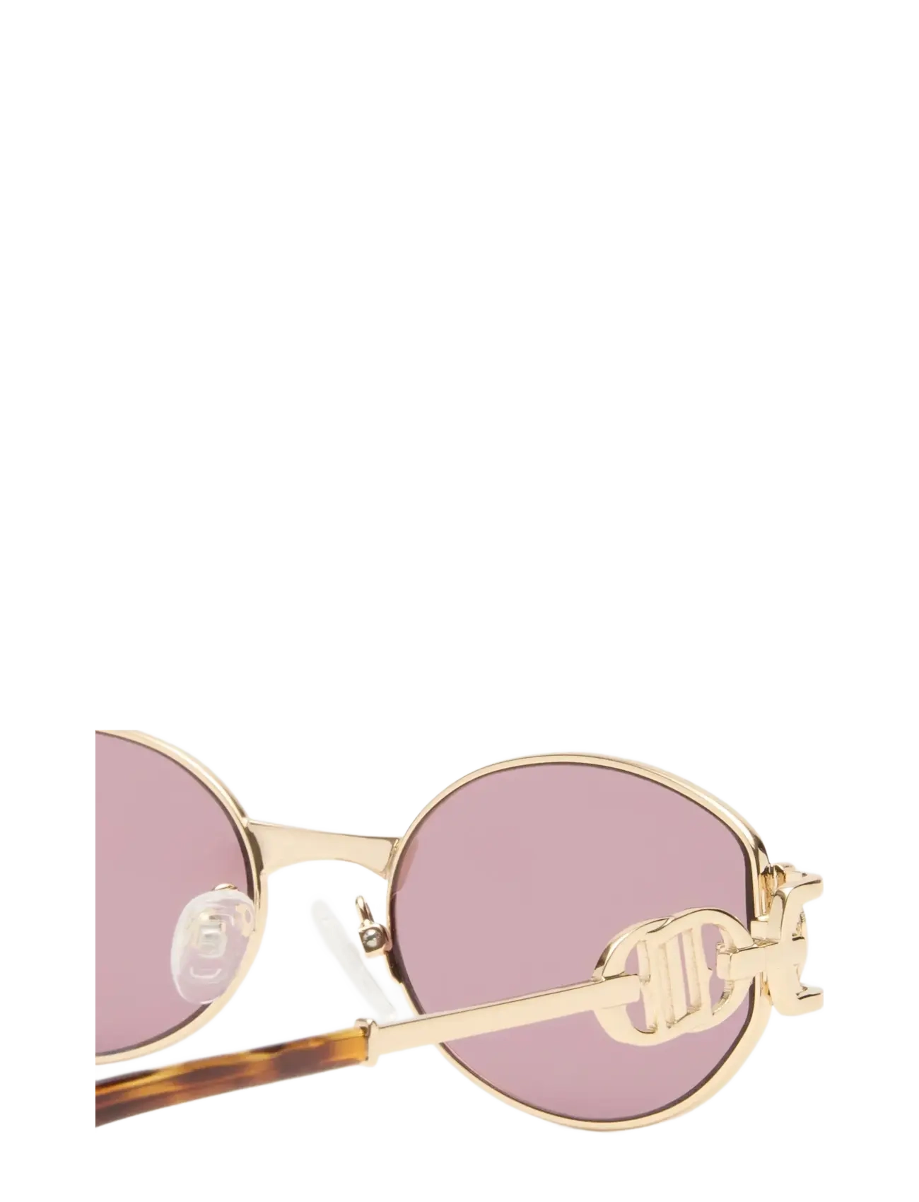 Le Specs - LE SUSTAIN - THE FORBIDDEN - bright gold w/ smokey brown mono lens - 3