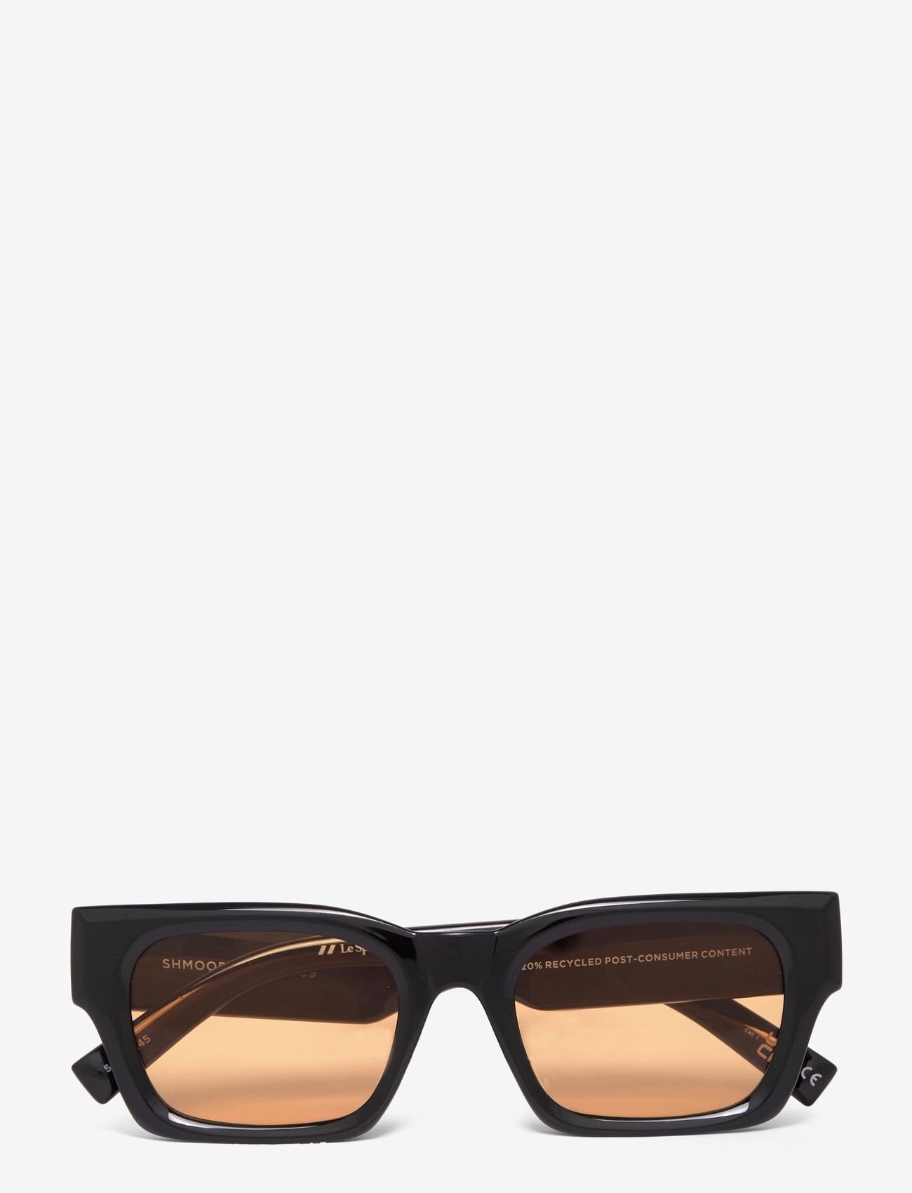 Le Specs - LE SUSTAIN - SHMOOD - rechthoekig model - black w/ amber tint lens - 0