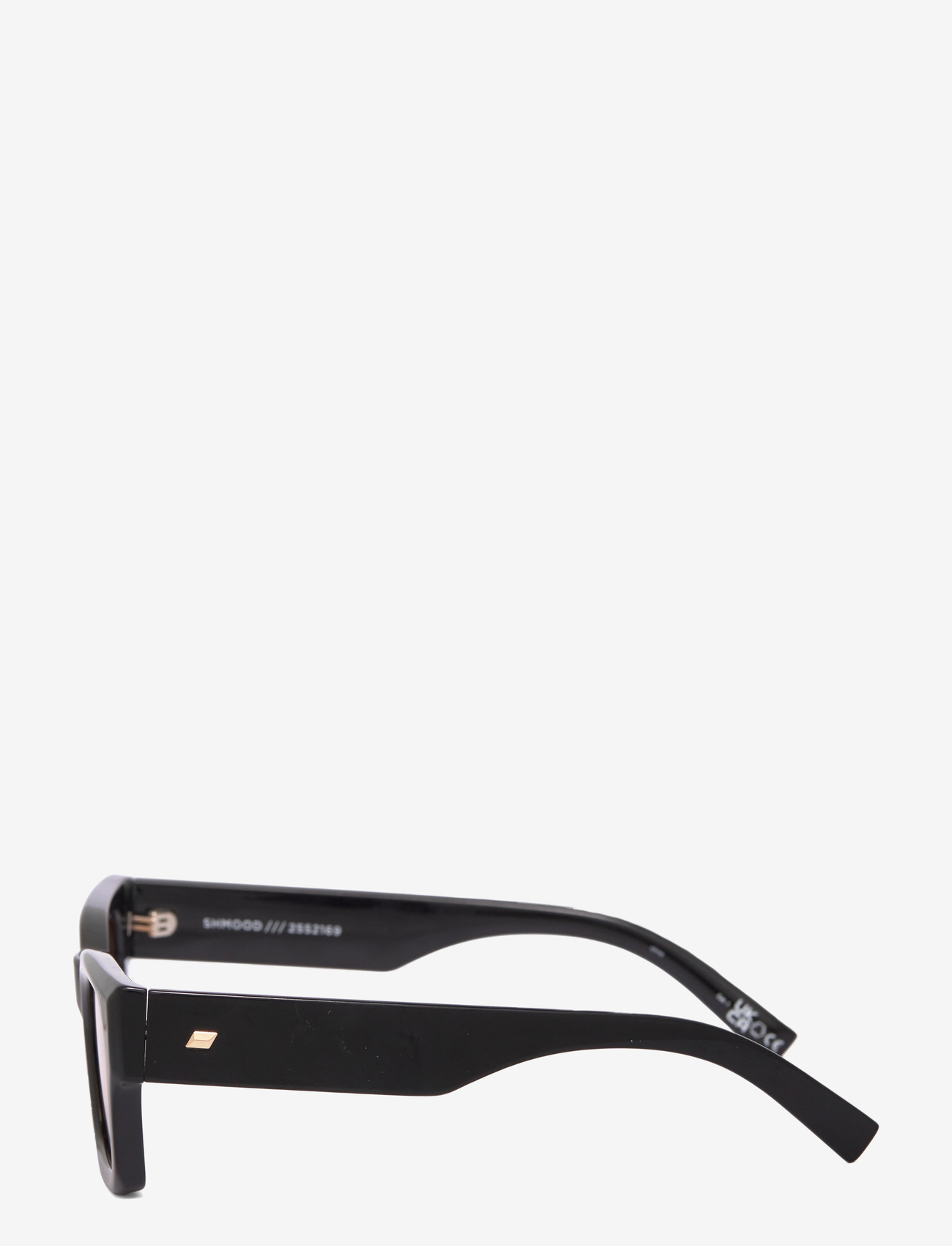 Le Specs - LE SUSTAIN - SHMOOD - rechthoekig model - black w/ amber tint lens - 2