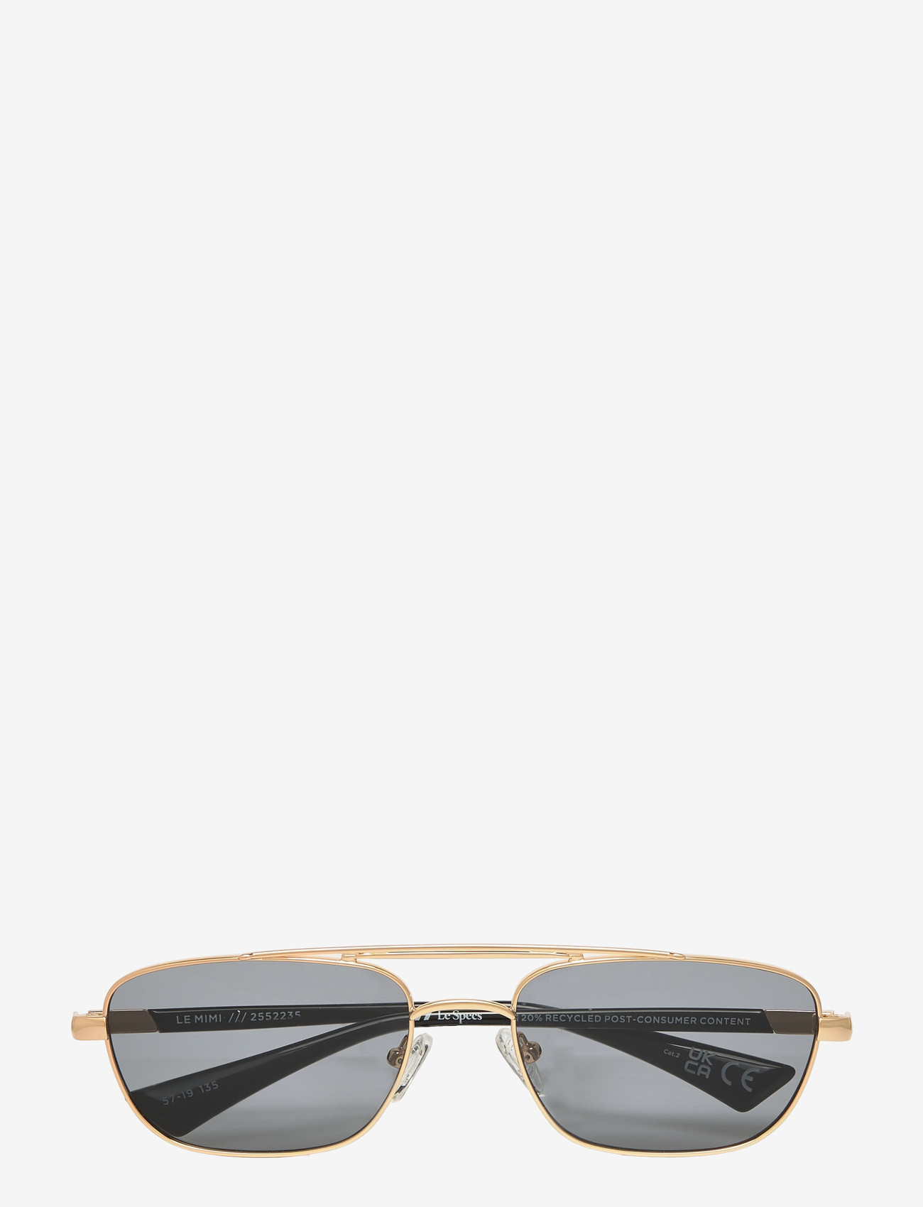 Le Specs - LE SUSTAIN - LE MIMI - pilot - gold w/ smoke tint lens - 0