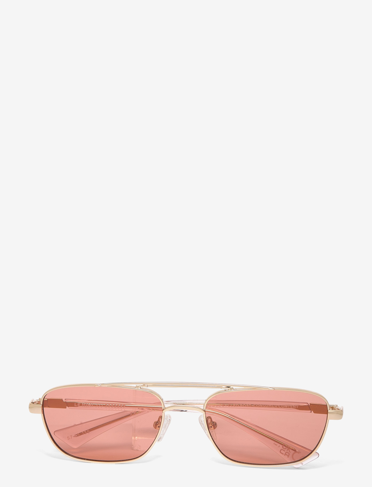 Le Specs - LE SUSTAIN - LE MIMI - square frame - gold w/ cinnamon tint lens - 0