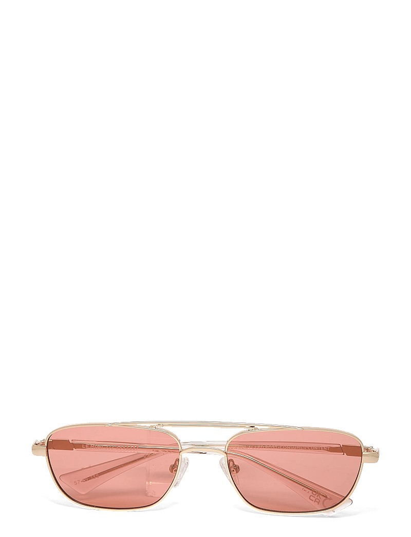 Le Specs - LE SUSTAIN - LE MIMI - eckige form - gold w/ cinnamon tint lens - 1