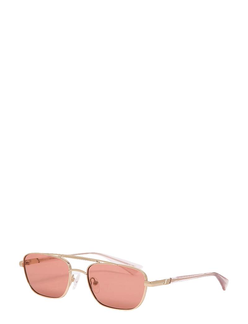 Le Specs - LE SUSTAIN - LE MIMI - eckige form - gold w/ cinnamon tint lens - 2