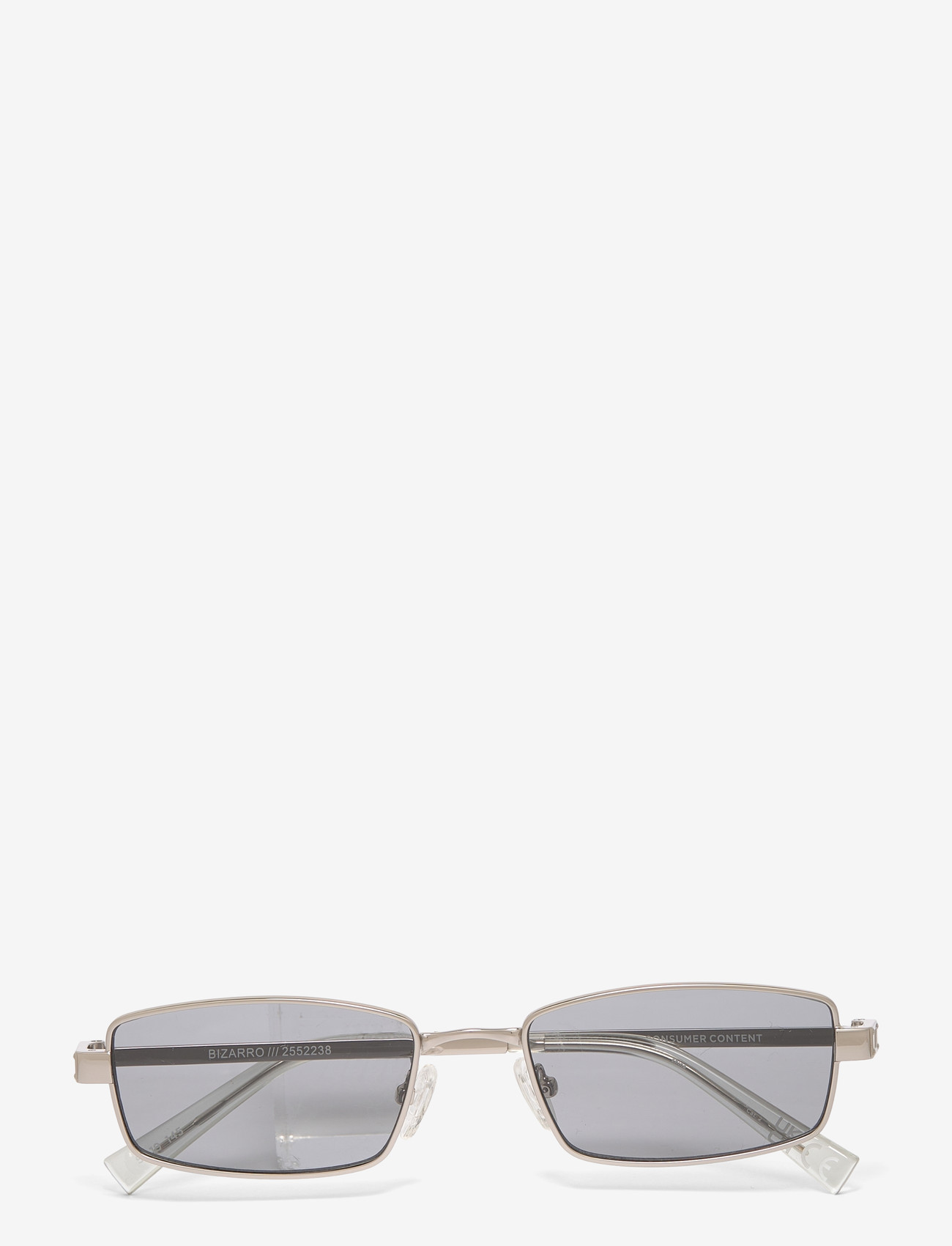 Le Specs - LE SUSTAIN - BIZARRO - square frame - silver w/ smoke tint lens - 0