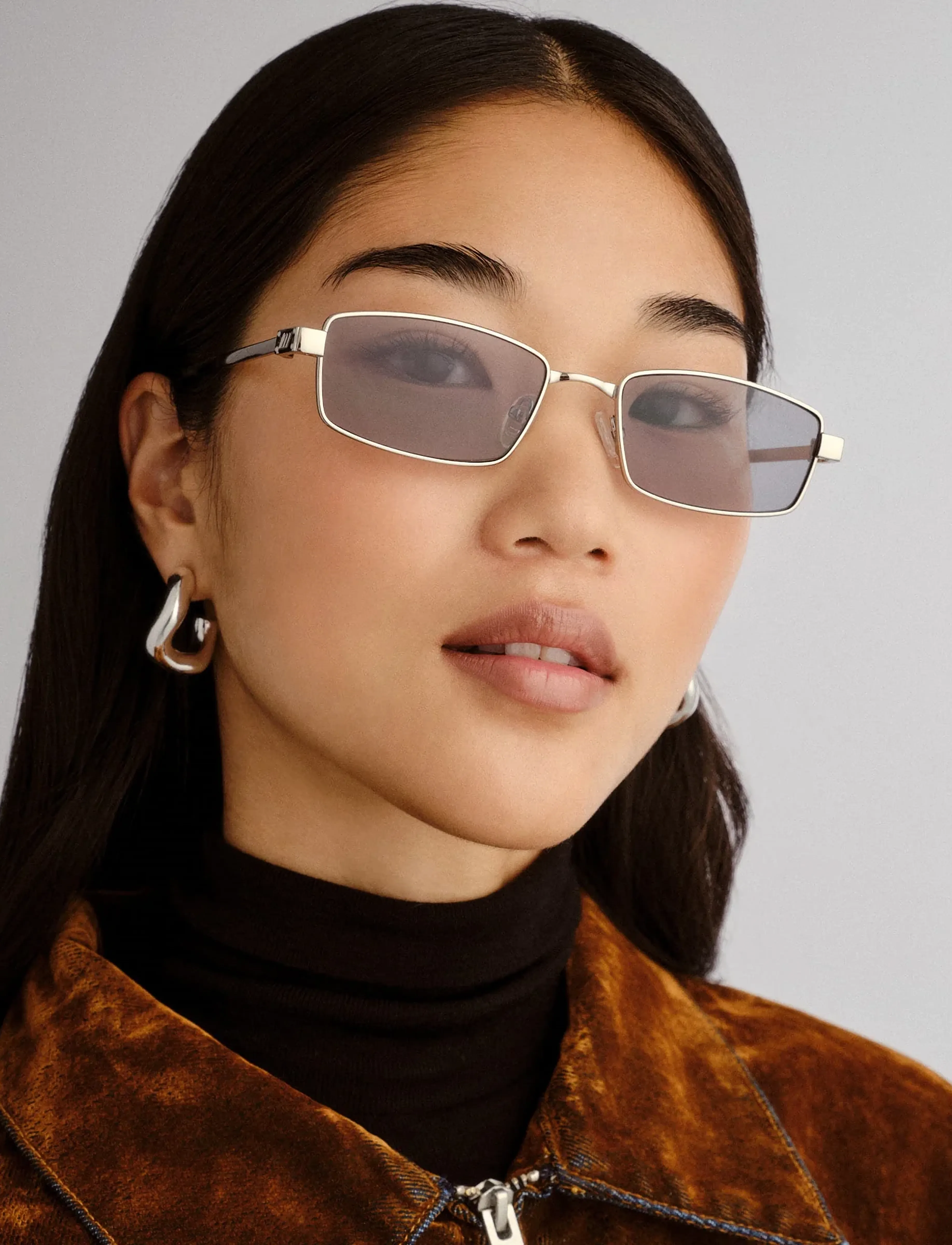 Le Specs Sustain Bizarro, One Size, Sunglasses, Silber - Square Frame Frauen