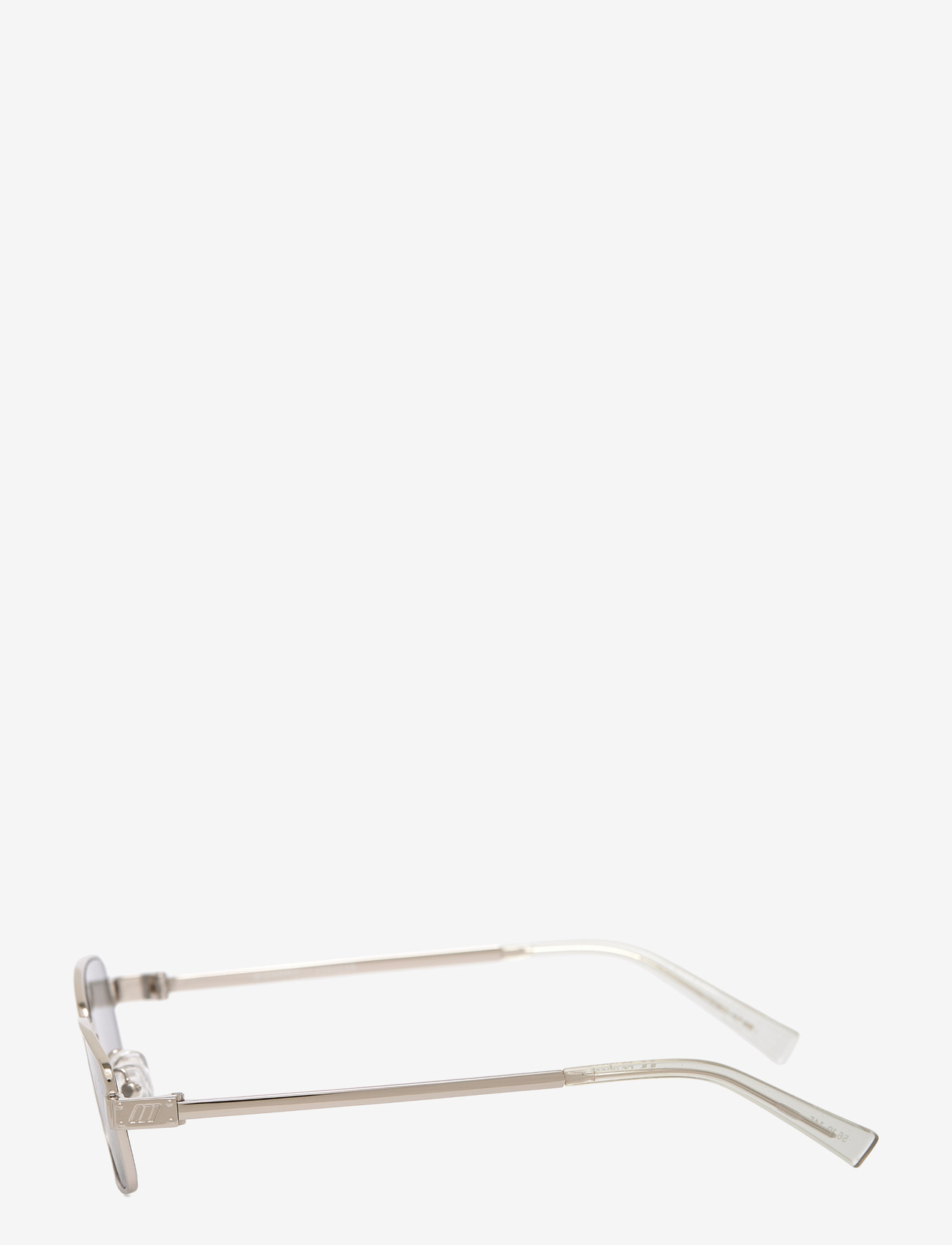 Le Specs - LE SUSTAIN - BIZARRO - square frame - silver w/ smoke tint lens - 2