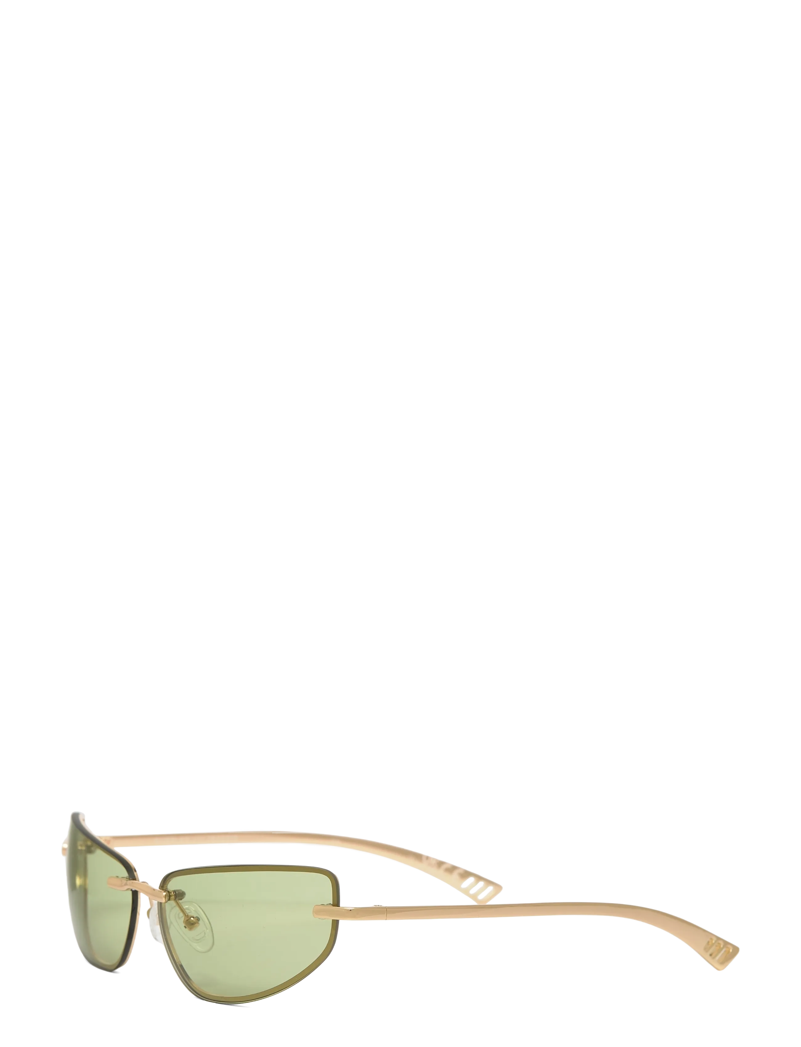 Le Specs - LE SUSTAIN - BUBBLES - kaķacs formas - gold w/ moss mono - 2