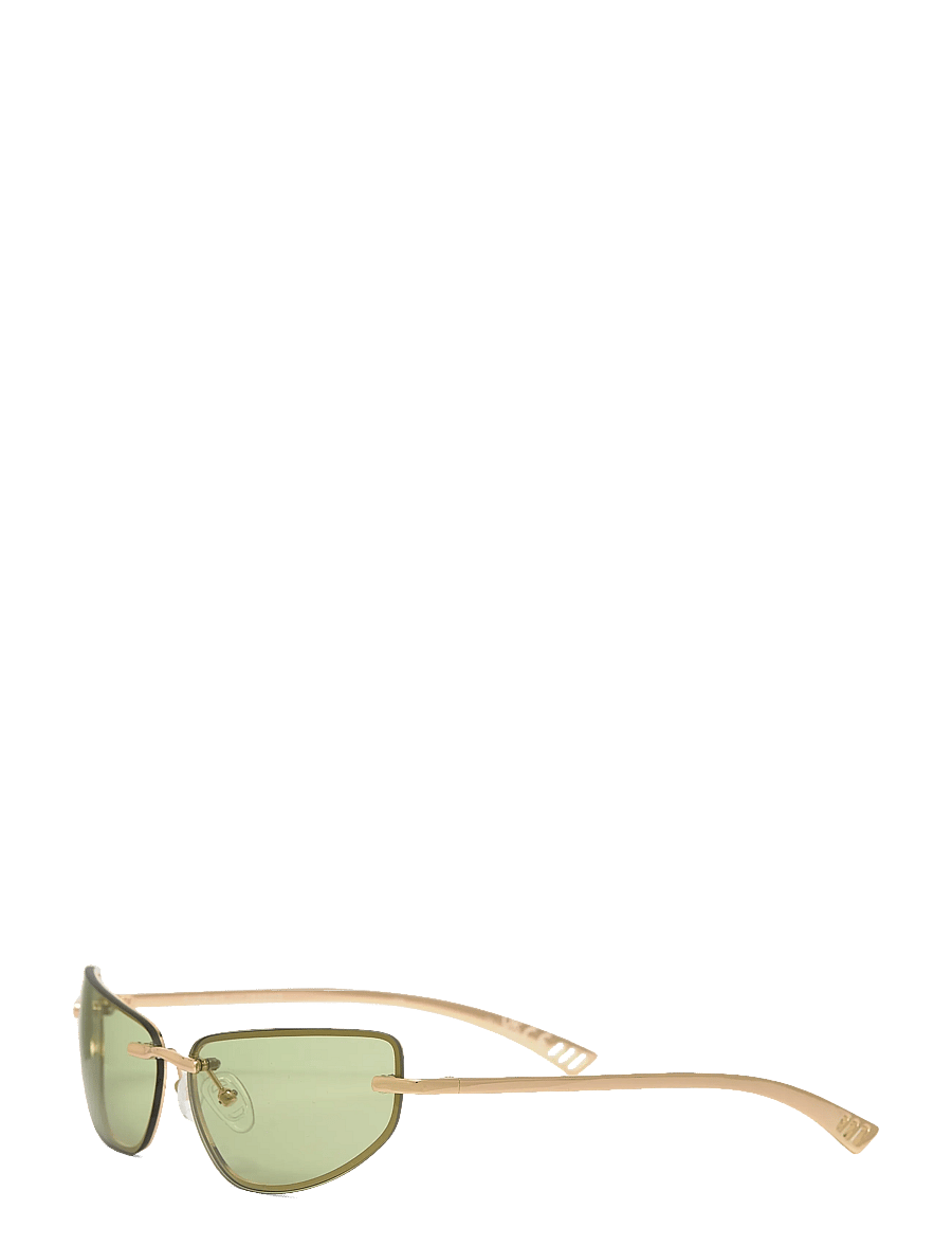 Le Specs - LE SUSTAIN - BUBBLES - kaķacs formas - gold w/ moss mono - 2