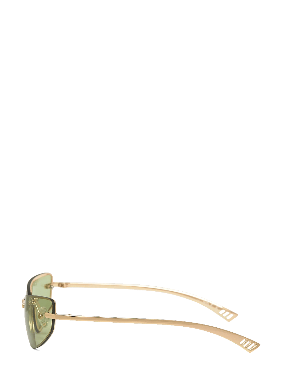 Le Specs - LE SUSTAIN - BUBBLES - kaķacs formas - gold w/ moss mono - 3