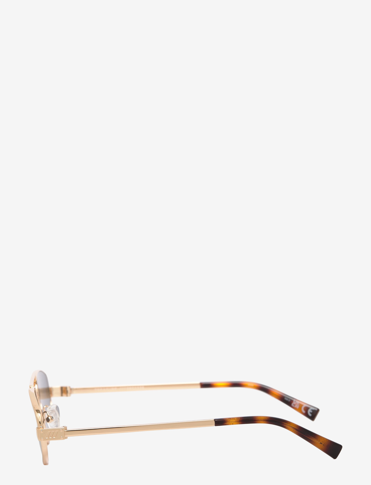 Le Specs - LE SUSTAIN - TREASURE - aviator solbriller - gold w/ smoke mono lens - 3