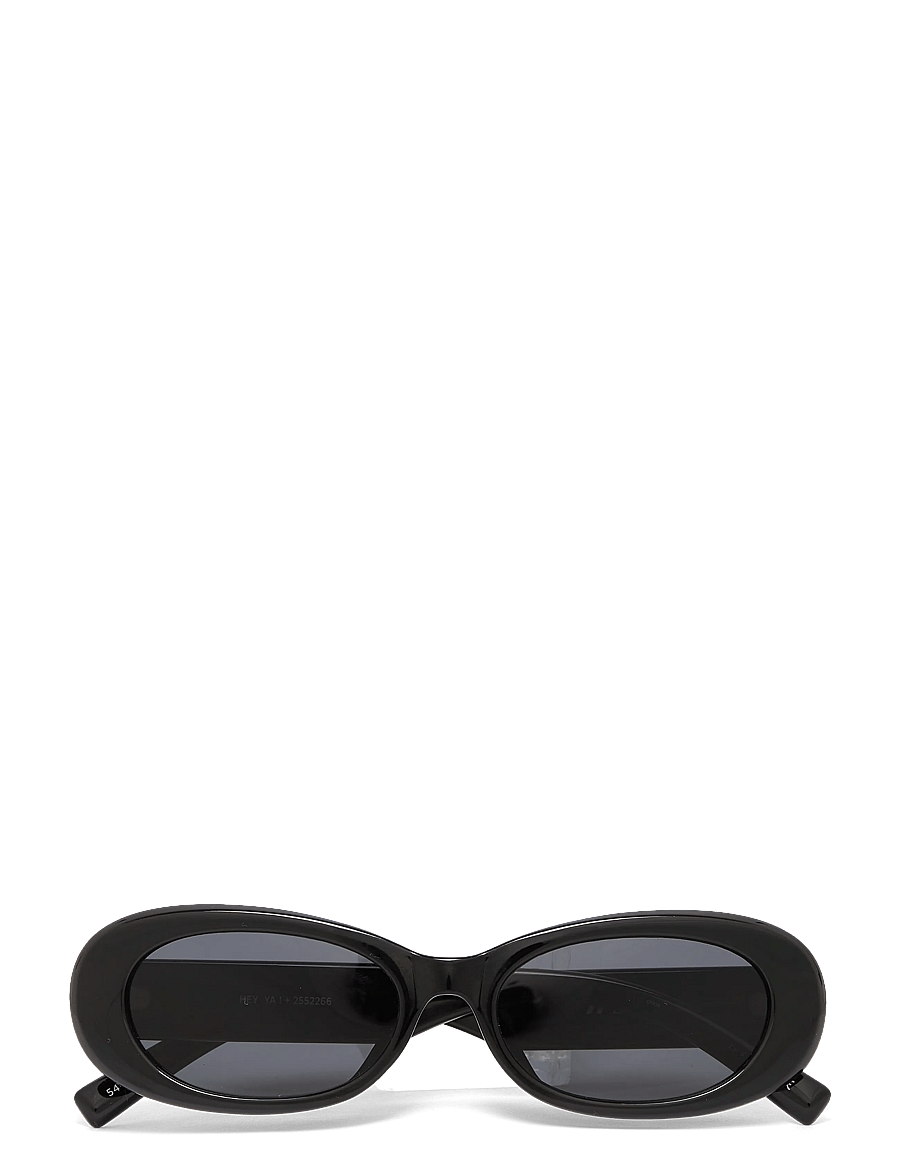Le Specs - HEY YA! - runde solbriller - black w/ smoke mono lens - 1