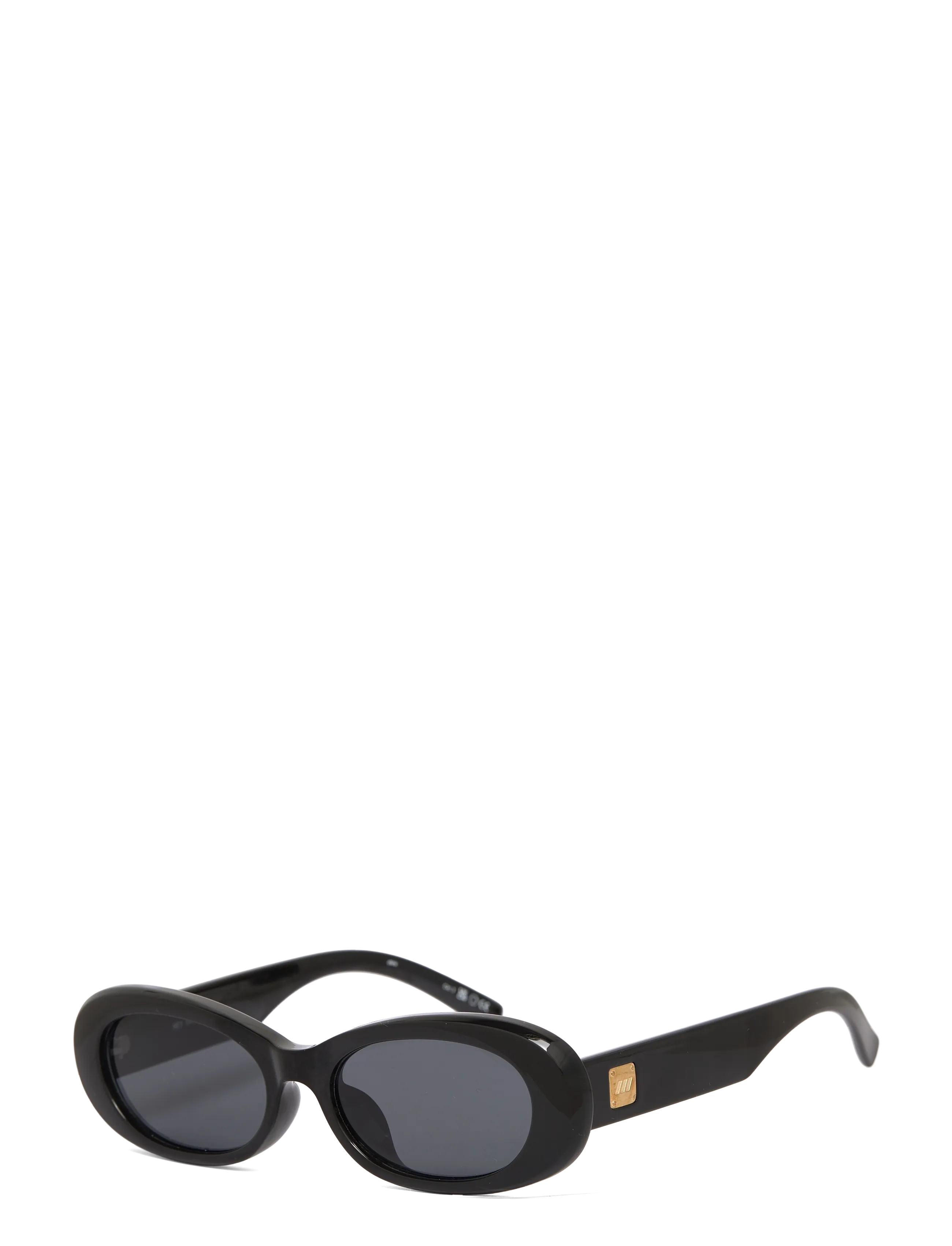 Le Specs - HEY YA! - runde solbriller - black w/ smoke mono lens - 2