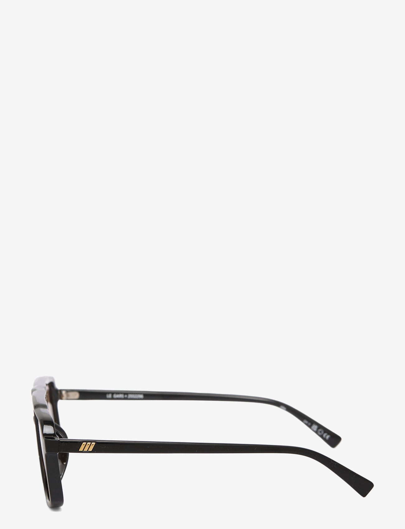 Le Specs - LE GARS - eckige form - black w/ light brown mono lens - 3