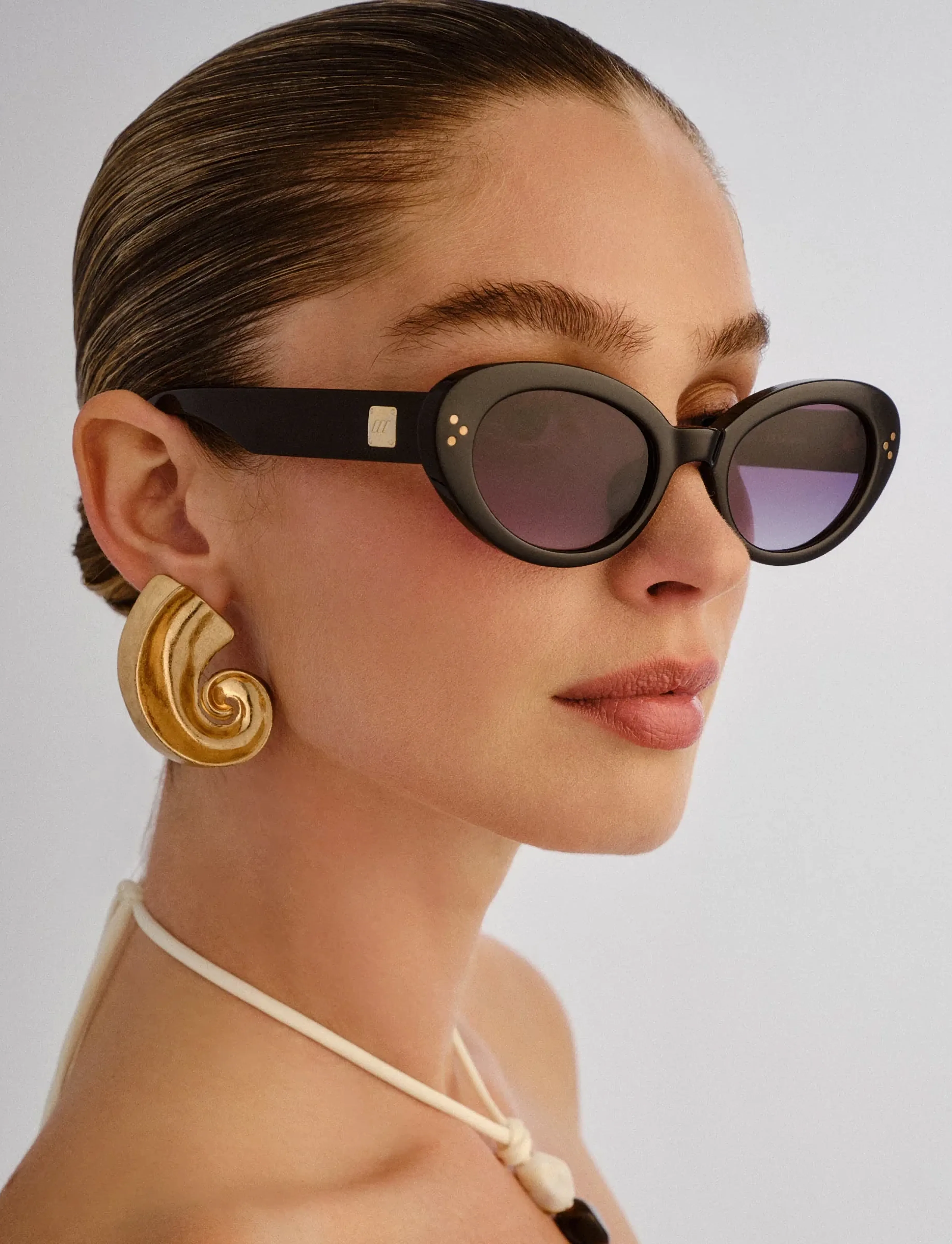 Le Specs Tootsie, One Size, Black, Solbriller > Katteøjesolbriller, Dame