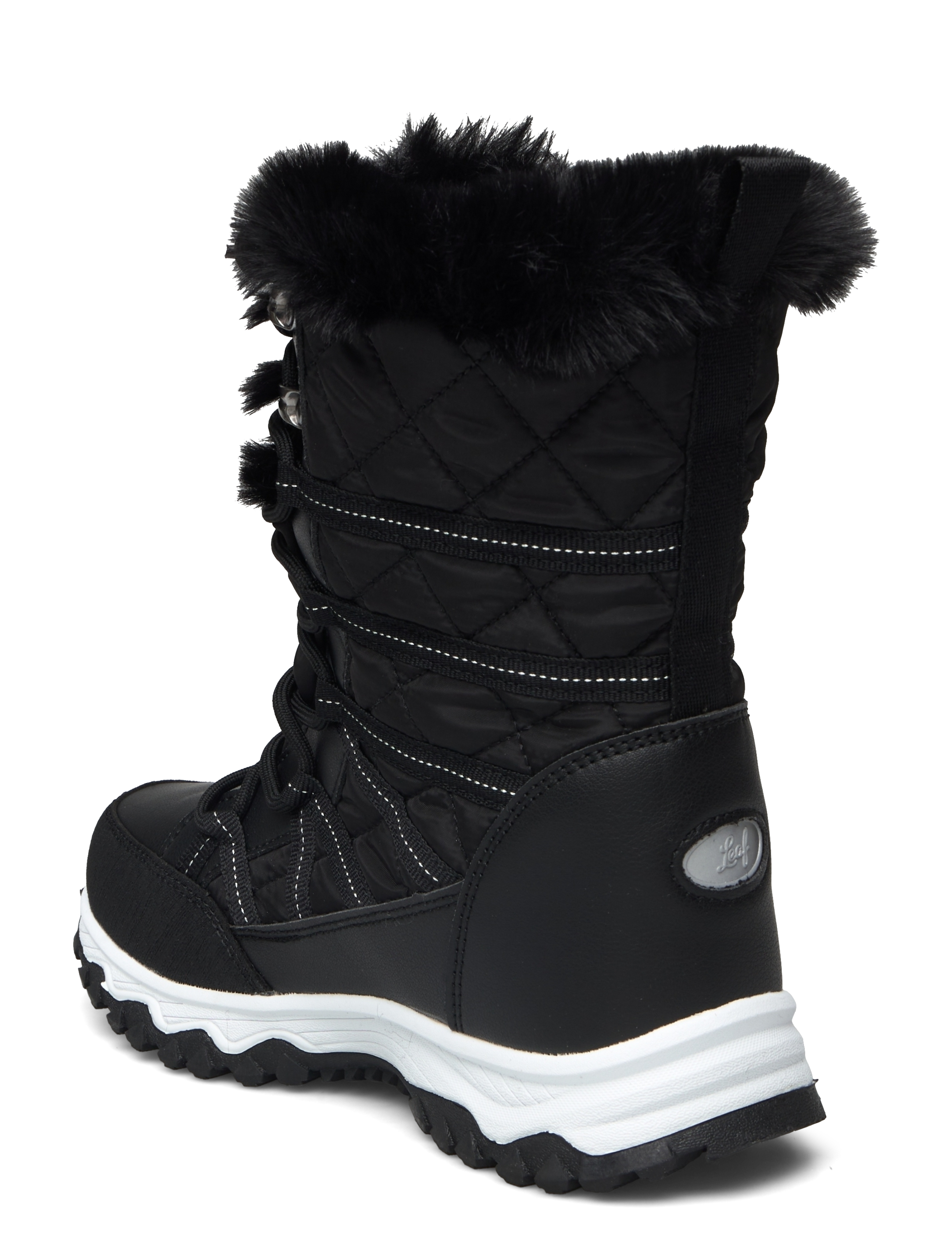 Leaf - Avesta - talvesaapad - black - 2