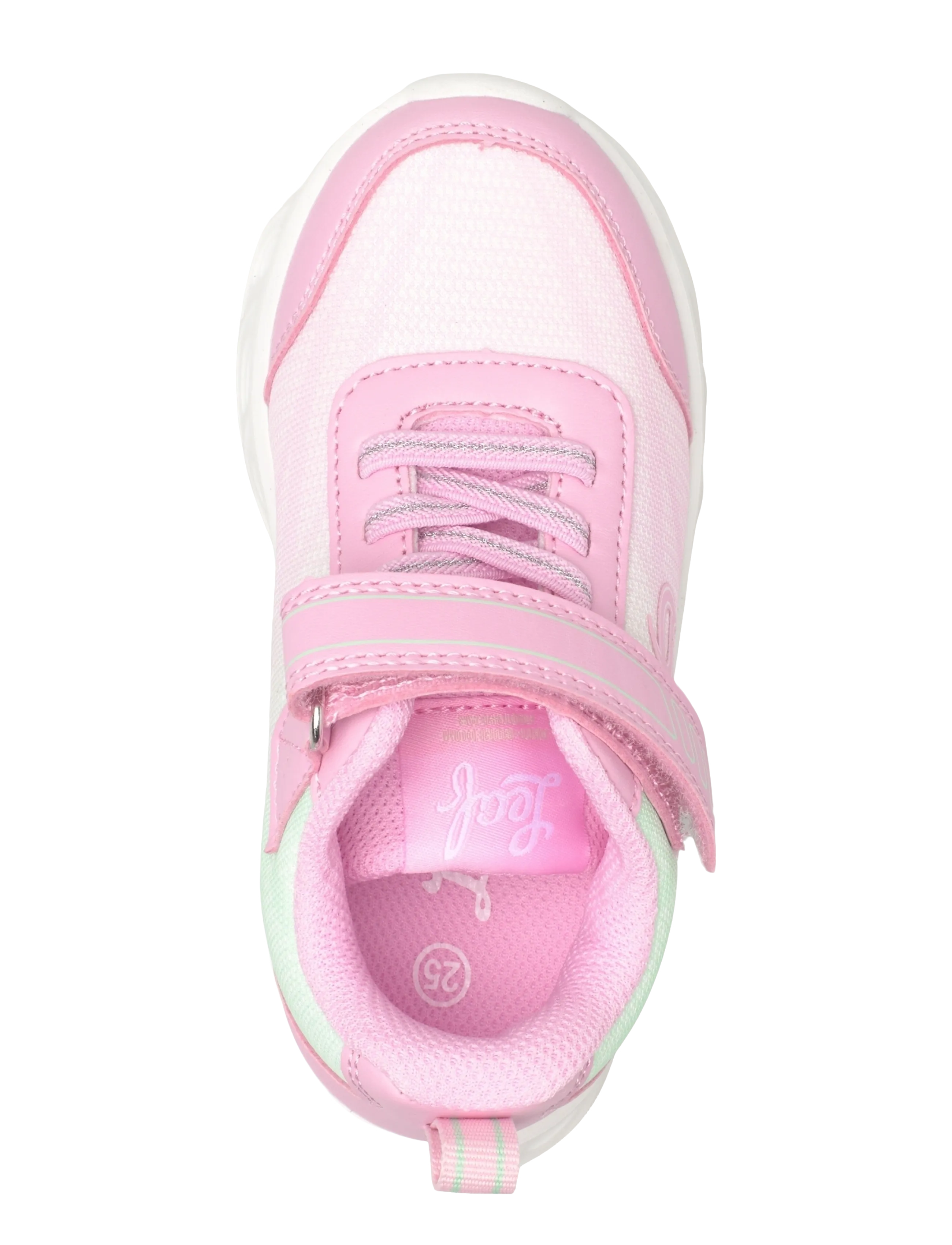 Leaf - Ekeby - sommarfynd - lt green/pink - 3