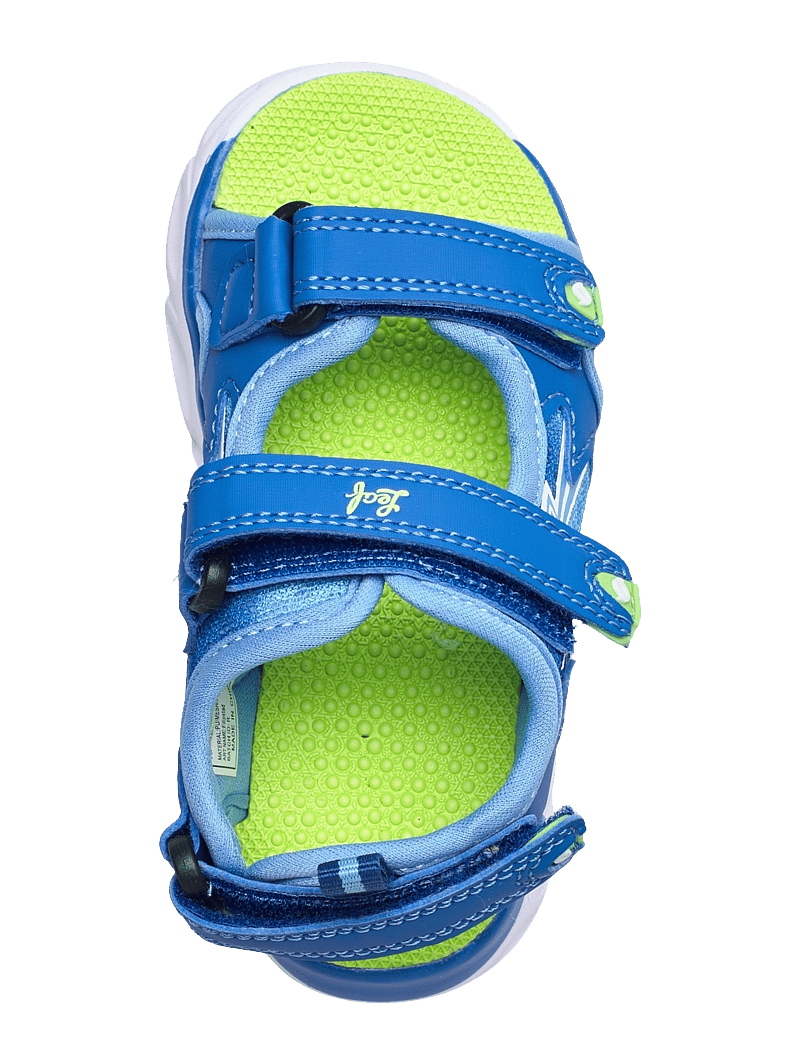 Leaf - Filipstad - sandaler - blue/lime - 3