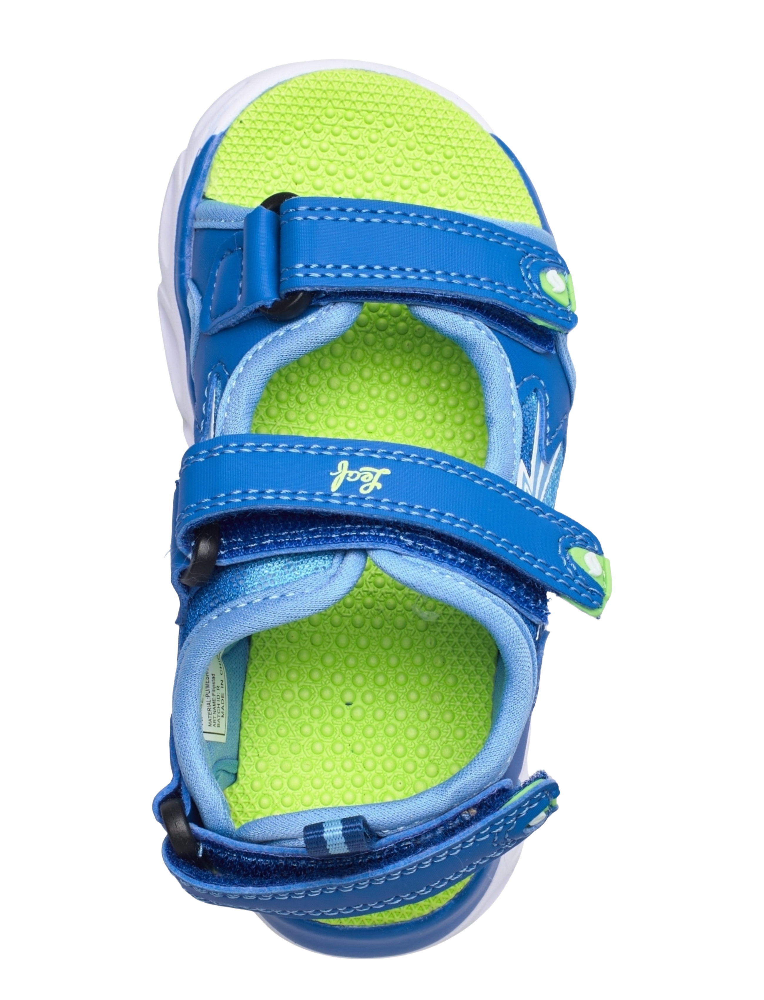 Leaf - Filipstad - sommarfynd - blue/lime - 3