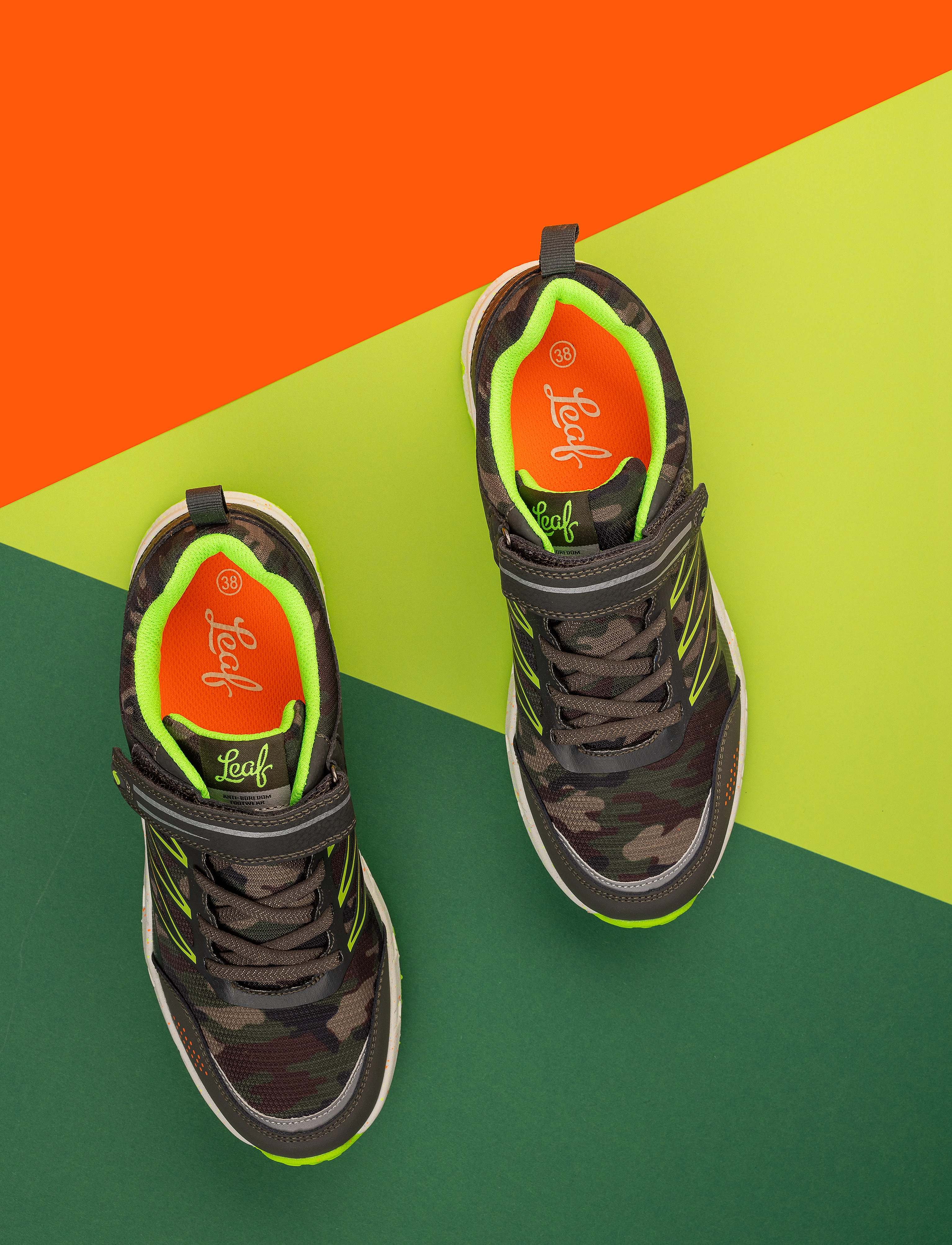 Leaf - Hajom - camo/lime - 5