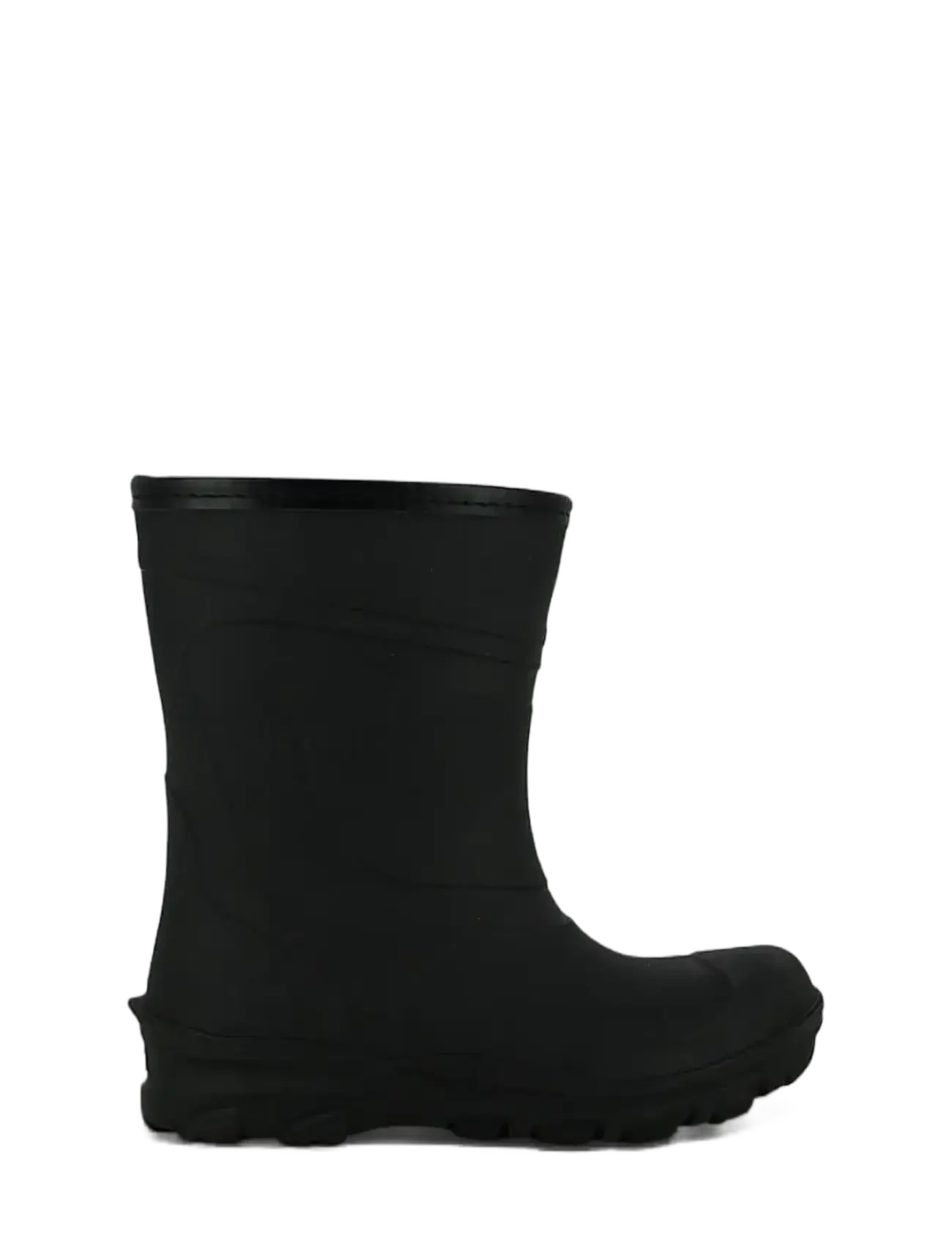 Leaf Herrljunga - Gummistøvler med linjer - BLACK / black