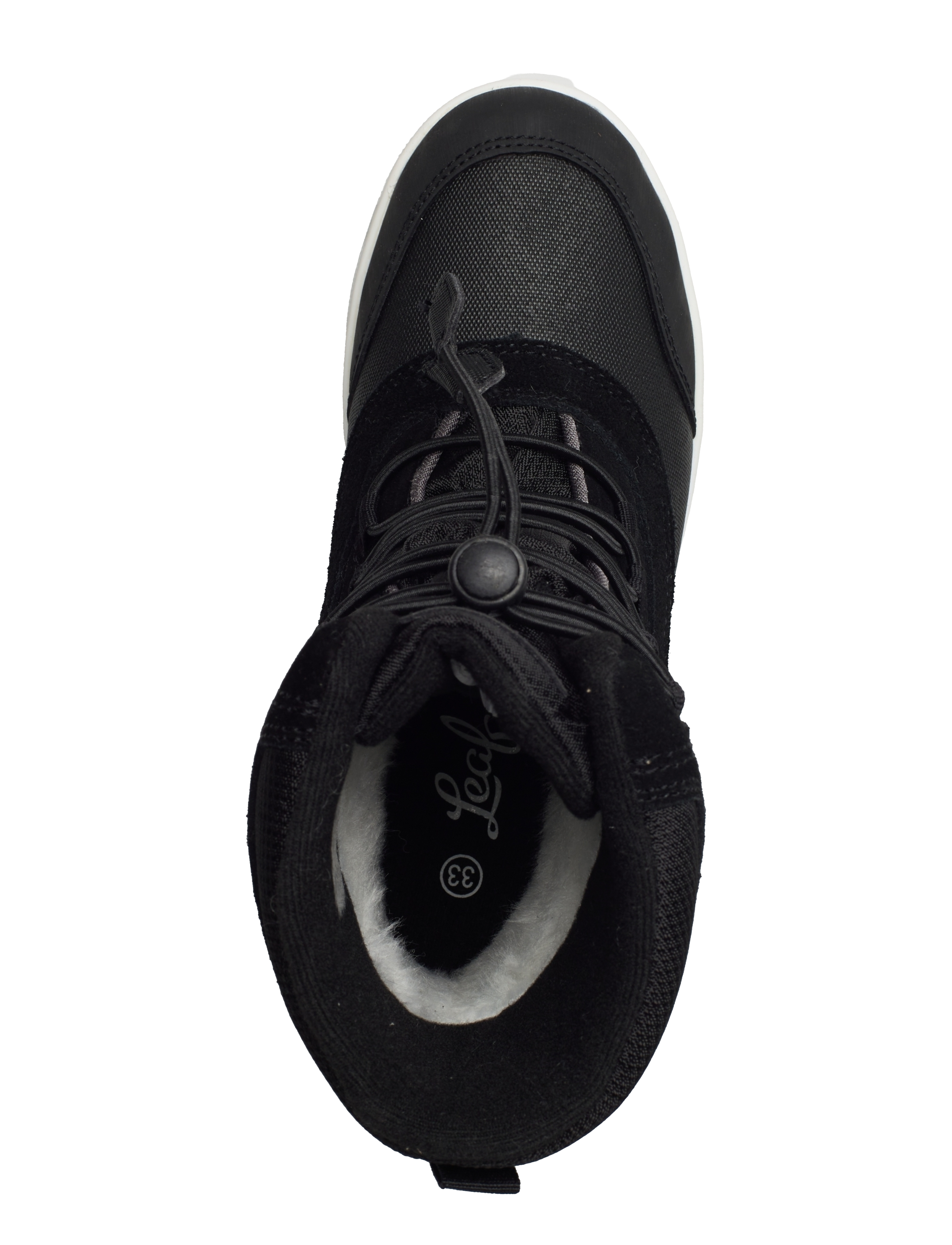 Leaf - Jaren - najaarsschoenen - black - 4