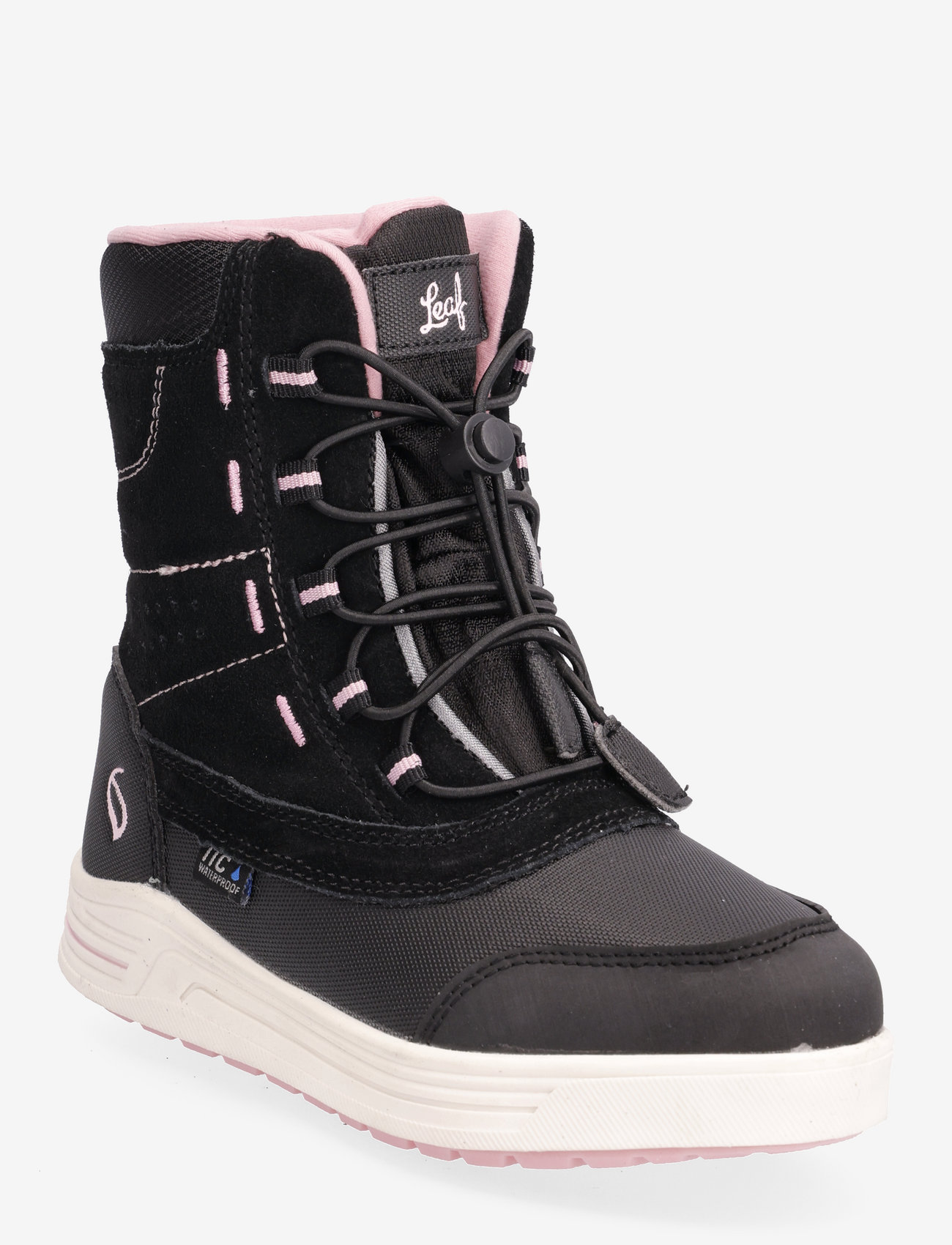 Leaf - Jaren - vinterstövlar - black/pink - 0