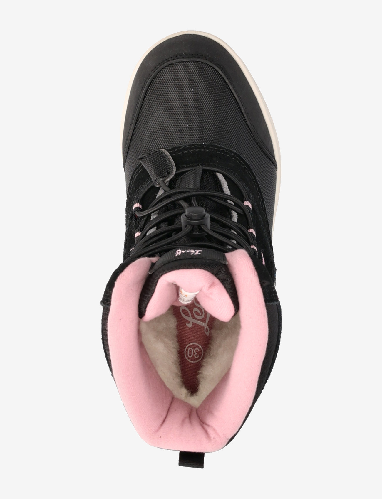 Leaf - Jaren - vinterstövlar - black/pink - 3