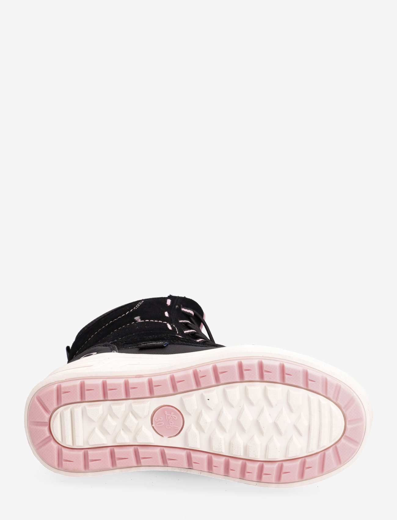 Leaf - Jaren - vinterstövlar - black/pink - 4