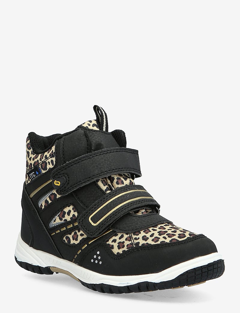 Leaf - Kasuri - hoher schnitt - leopard - 1