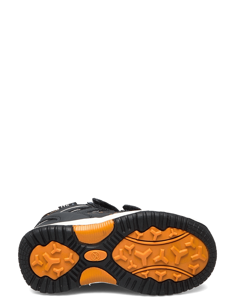 Leaf - Kasuri - hoher schnitt - navy/orange - 5