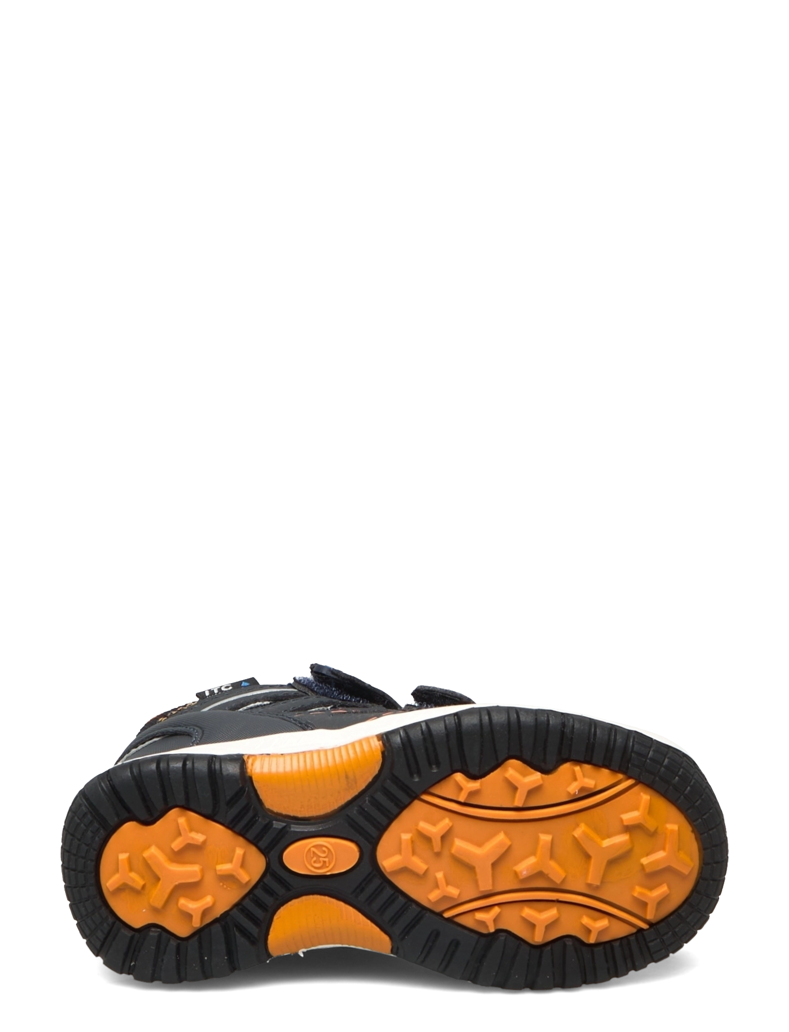 Leaf - Kasuri - höstskor - navy/orange - 5