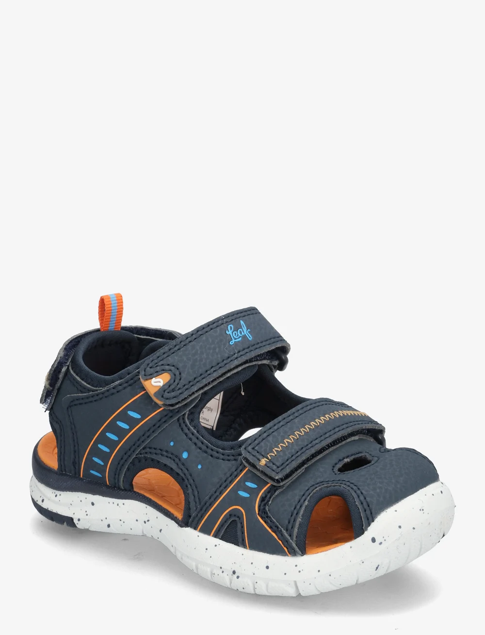 Leaf - Ljungby - sandaler - navy/orange - 0